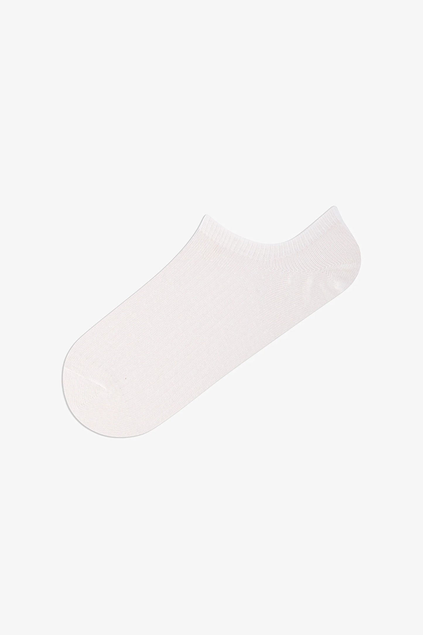 3 Çift Pamuklu Renkli Kendinden Desenli Sneaker Çorap