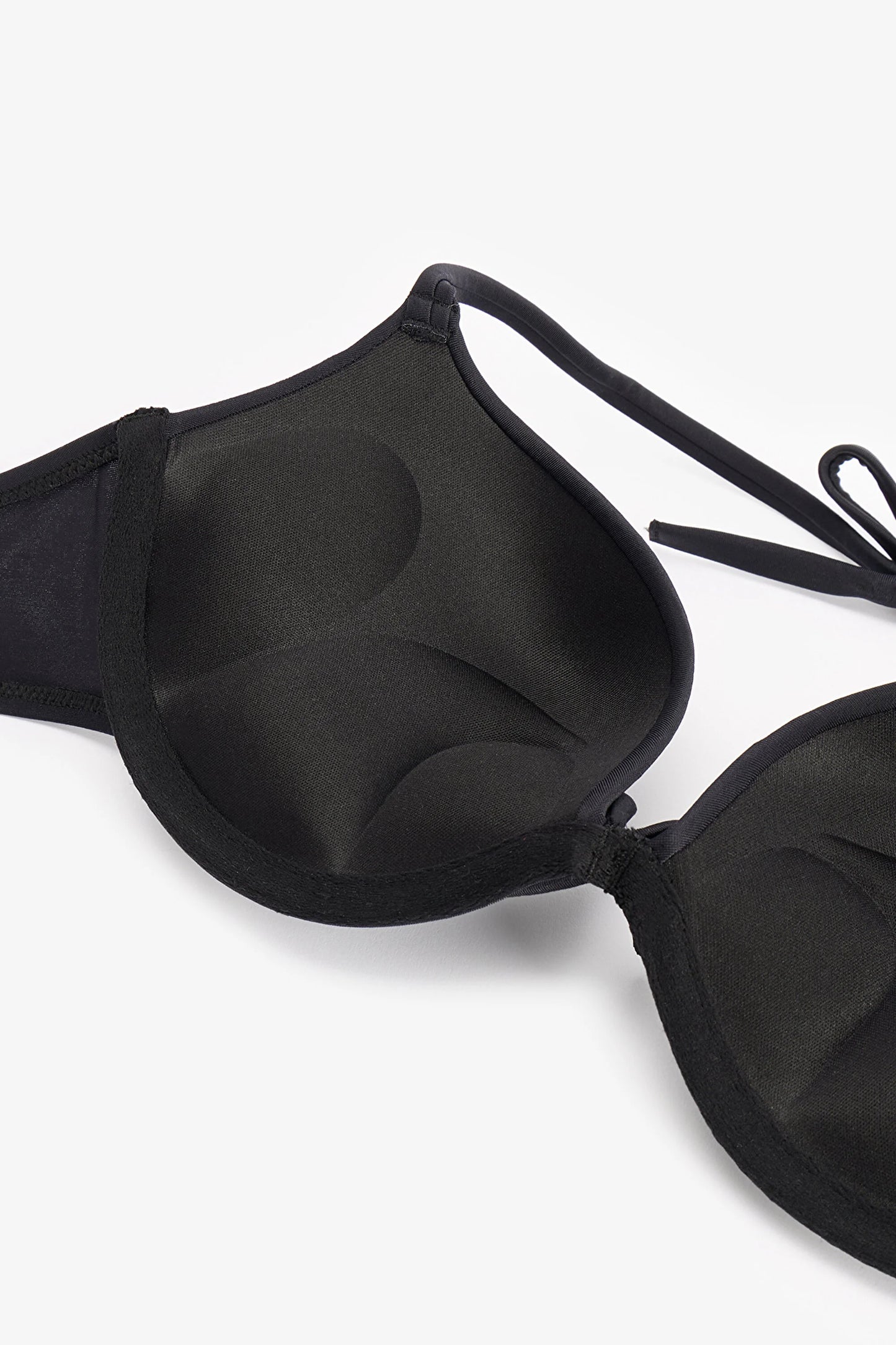Siyah Push Up Destekli Bikini Üstü