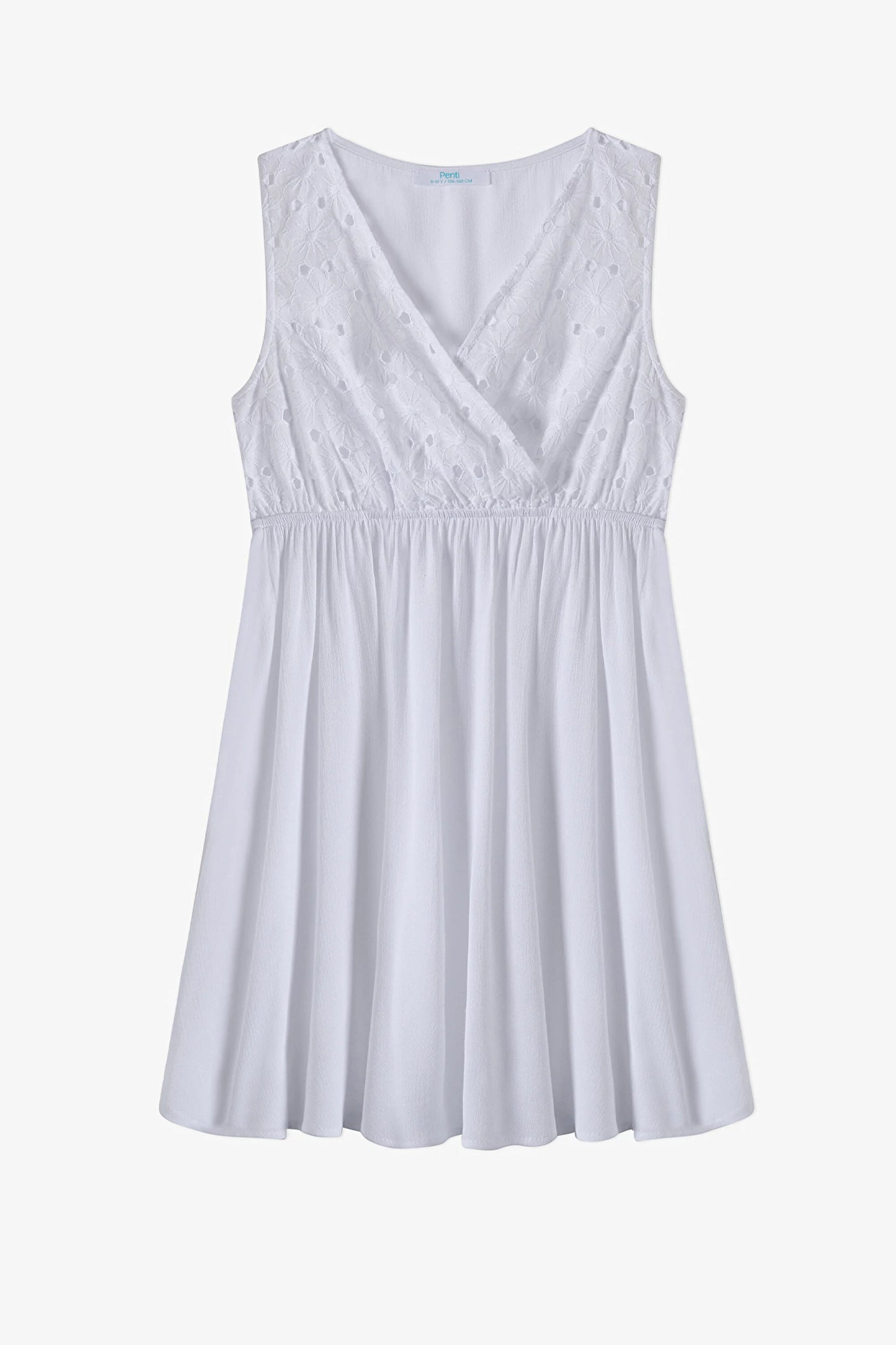 Beyaz Genç Kız Silvie Kaftan