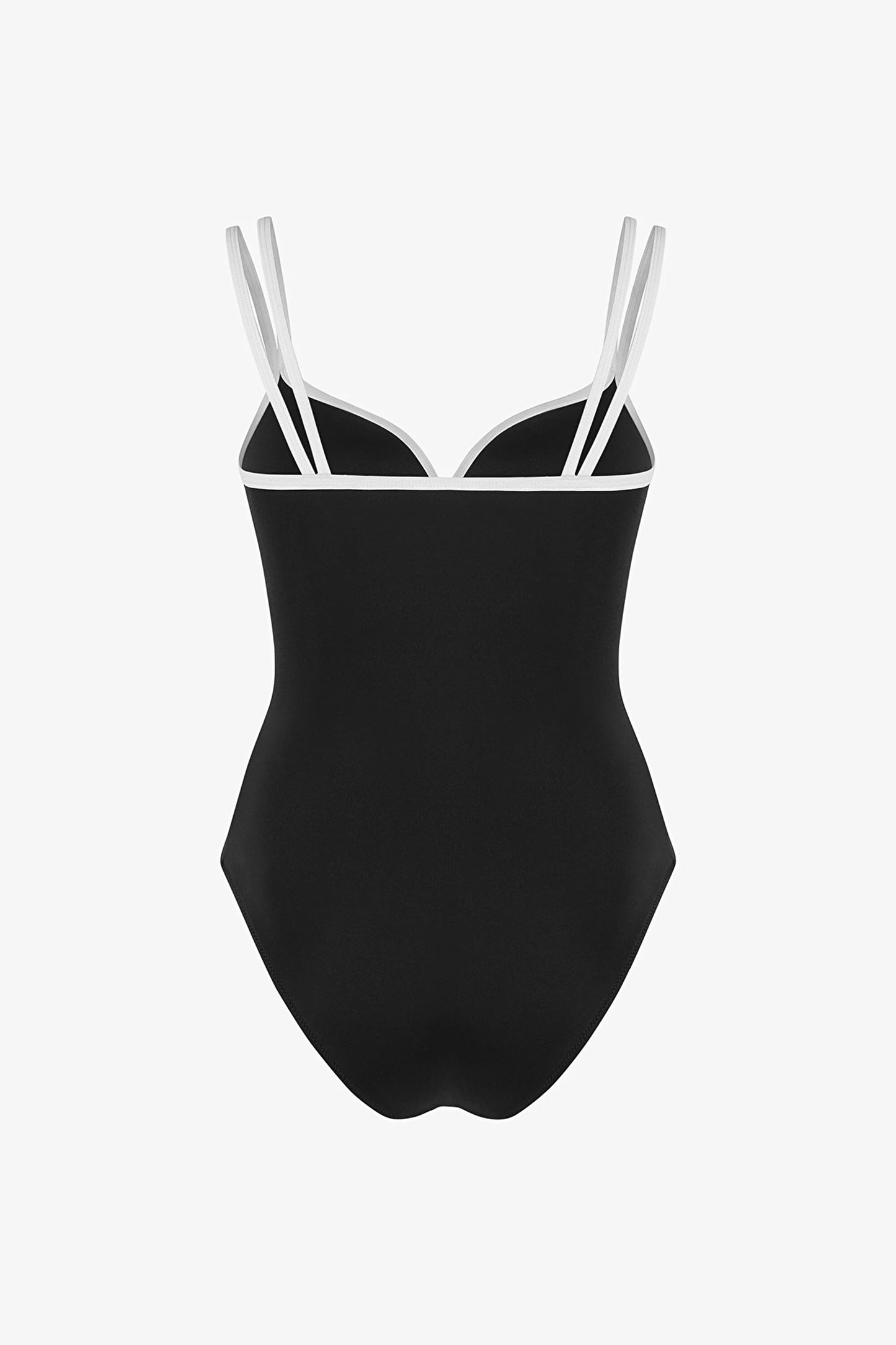 Siyah Beluga Push Up Destekli Mayo
