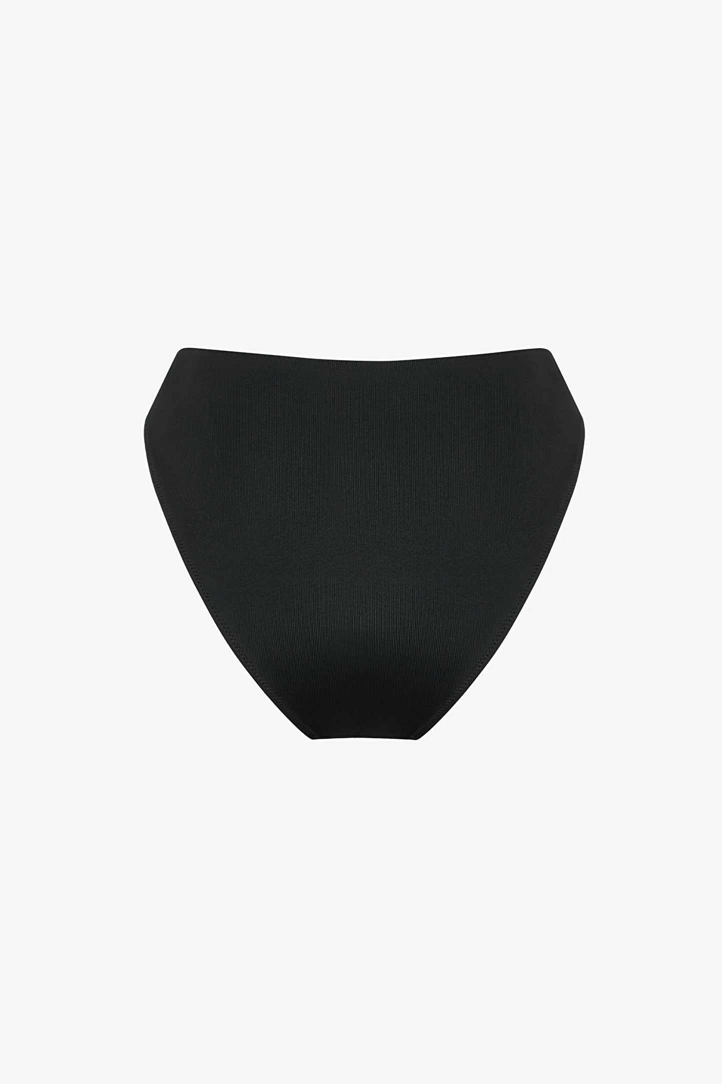 Siyah High Leg Slip Bikini Altı