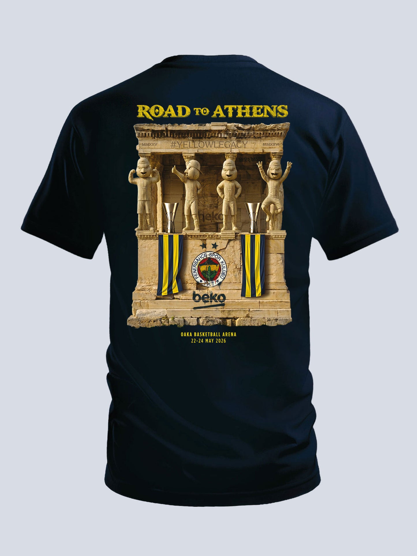 Fenerbahçe Lacivert Basketbol Final Four 2026 Tshirt