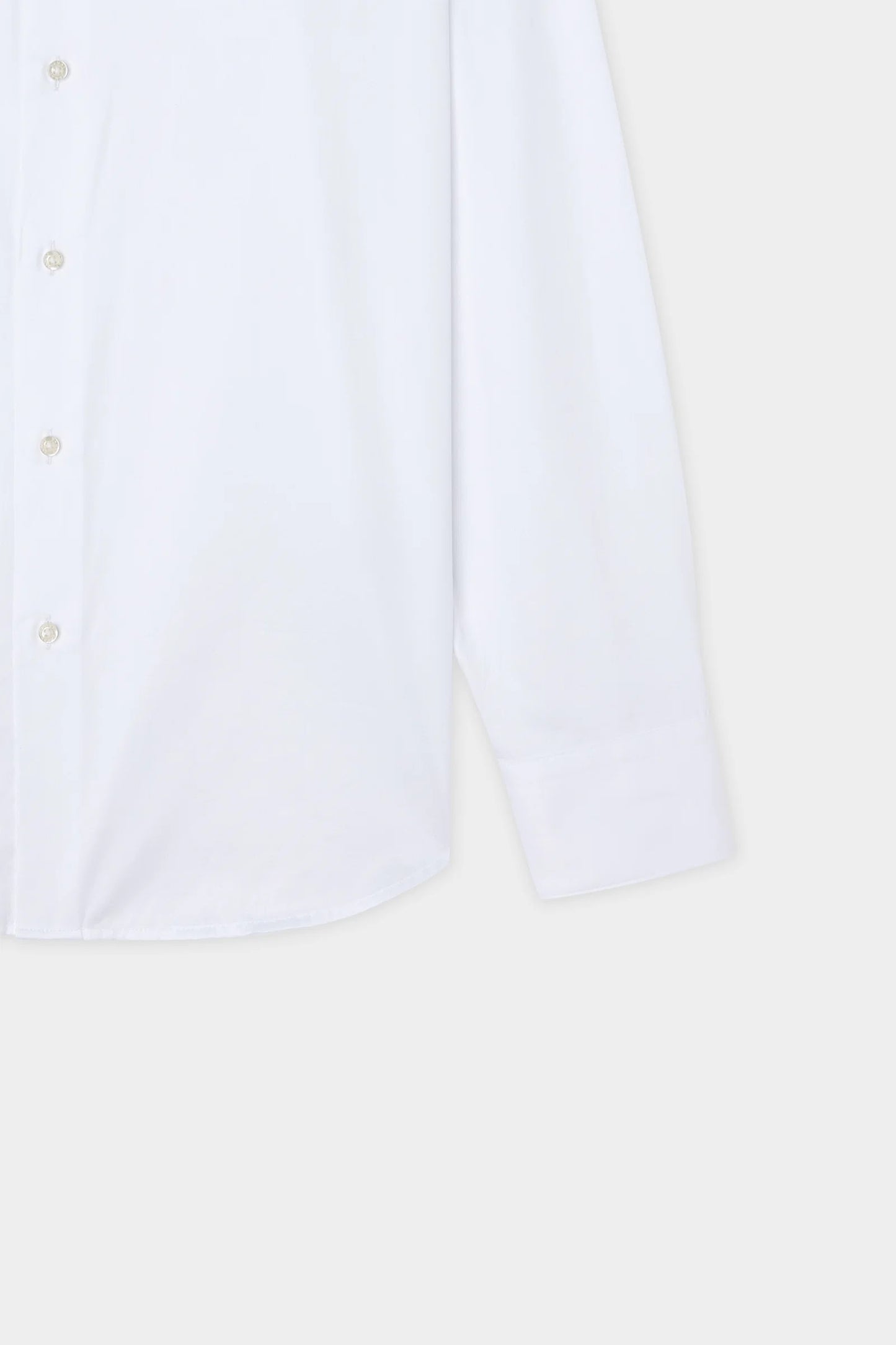 Damat Comfort Beyaz Gabardin Tencel Gömlek
