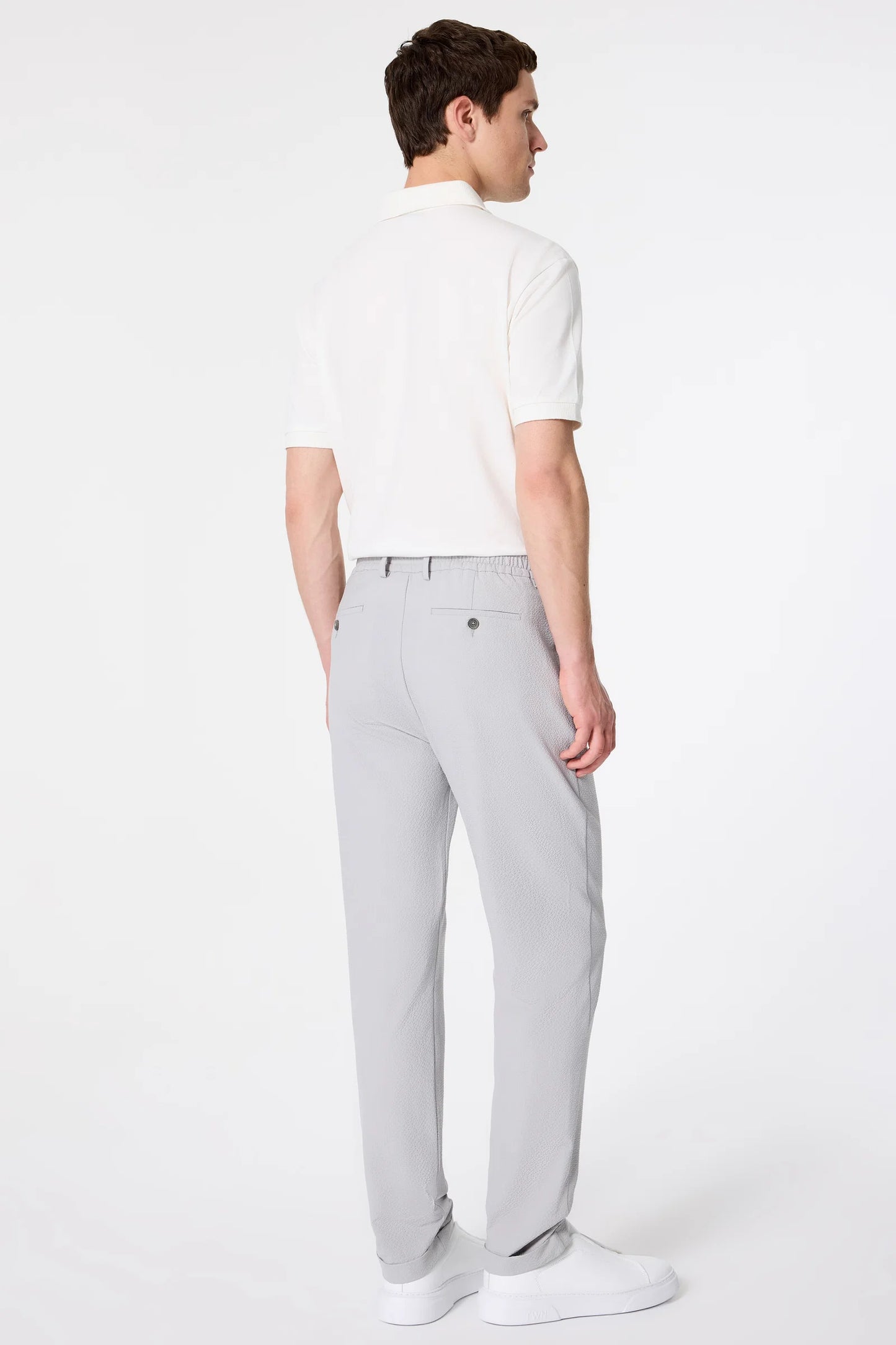 Tween Relaxed Fit (pilesiz) Taş Armürlü Kumaş Pantolon