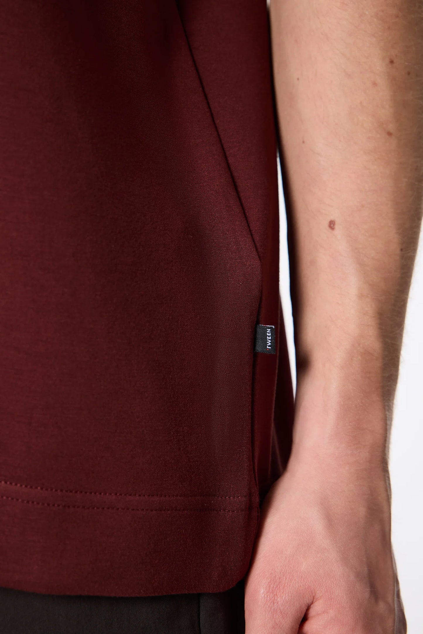 Tween Relaxed Fit Bordo T-shirt