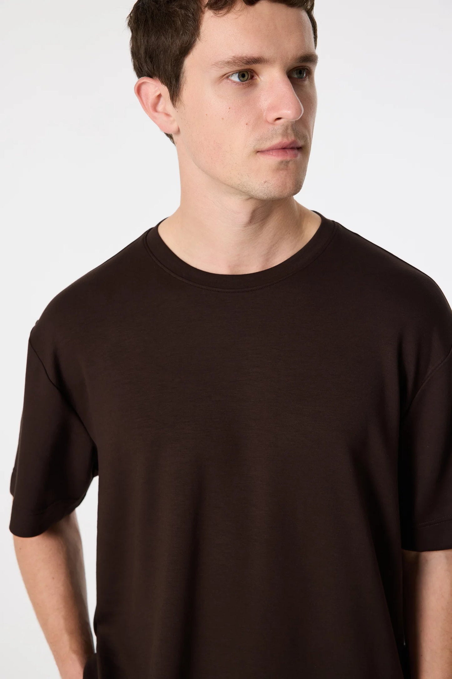Tween Relaxed Fit Kahverengi T-shirt