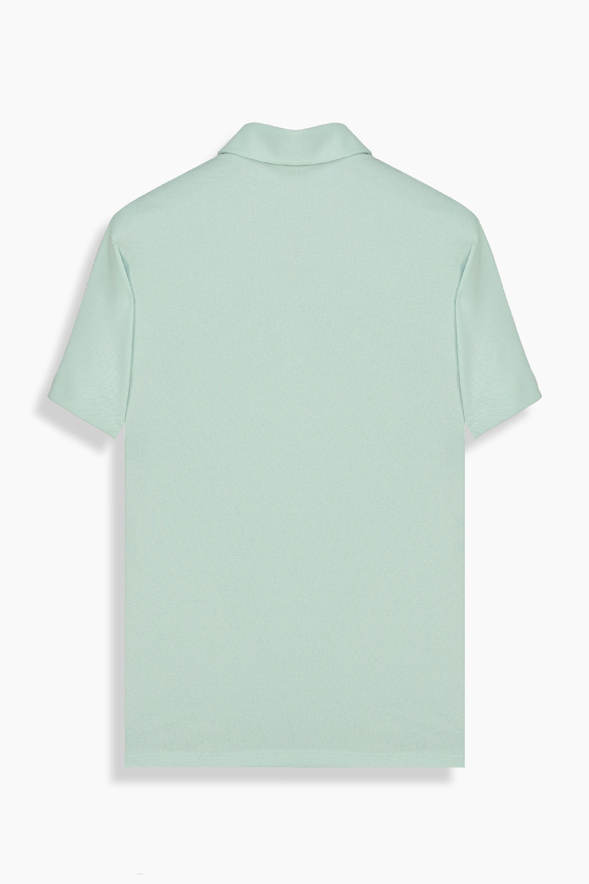 Polo Yaka Standart Kesim Mint Yeşili Tişört
