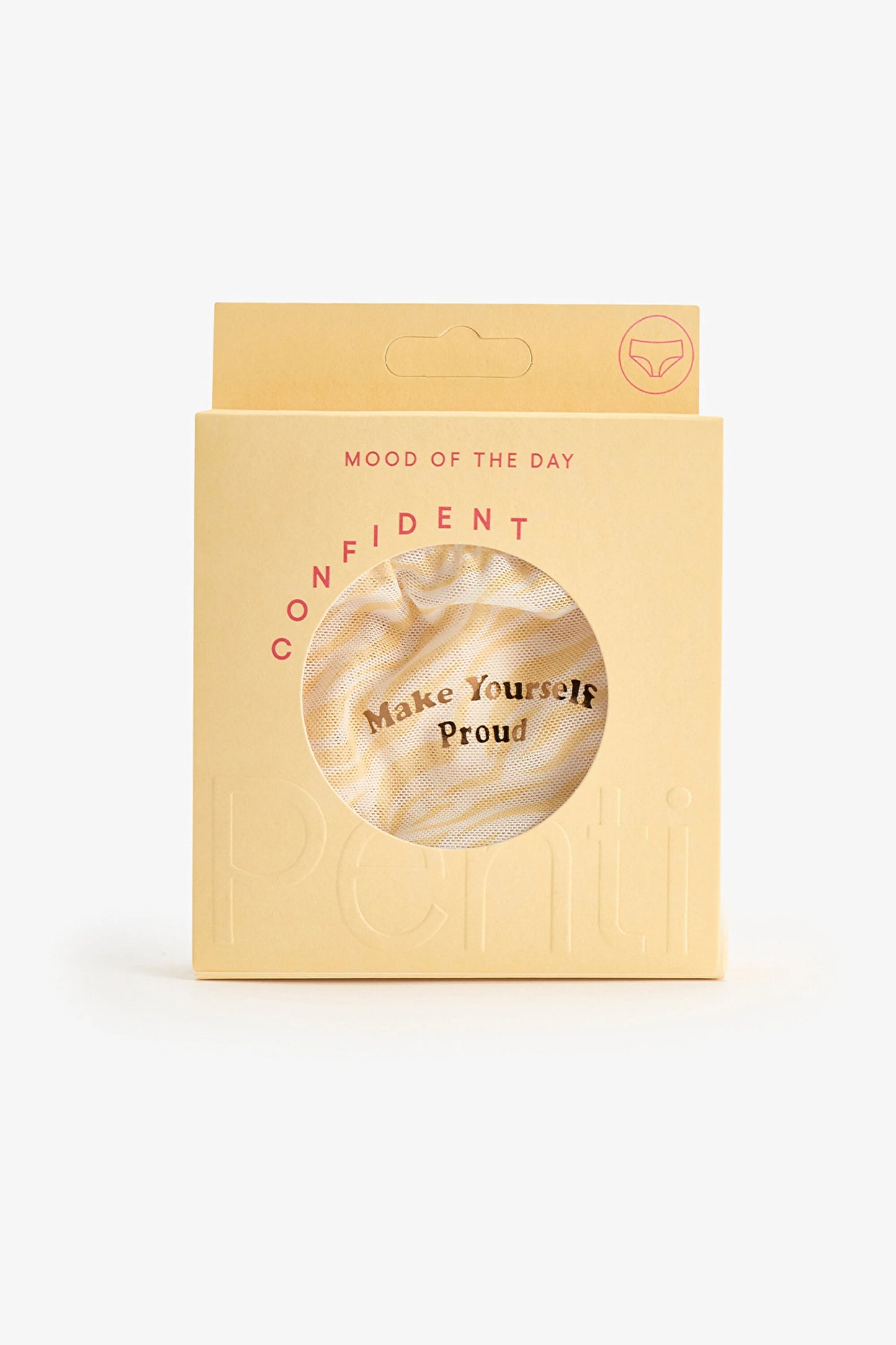 Pastel Sarı Confident Slip Külot