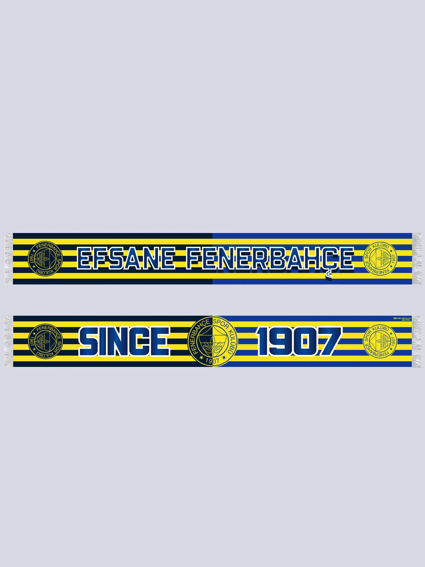 Fenerbahçe Sarı Lacivert Efsane Fenerbahçe Unisex Şal