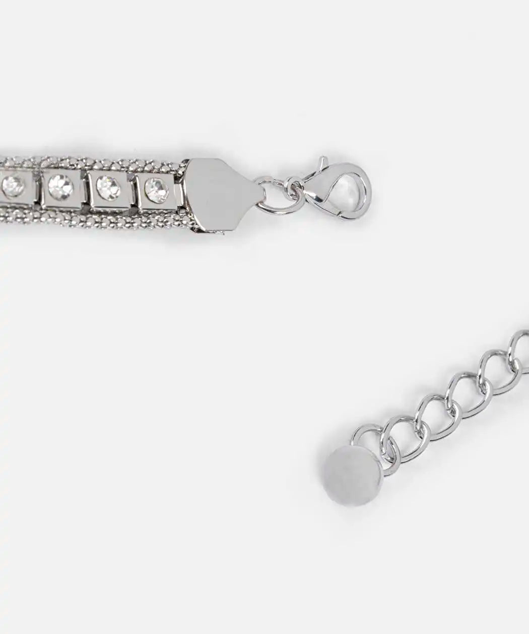 Gümüş Strass Taşlı Metal Kemer Iw6260053017122 | Ipekyol