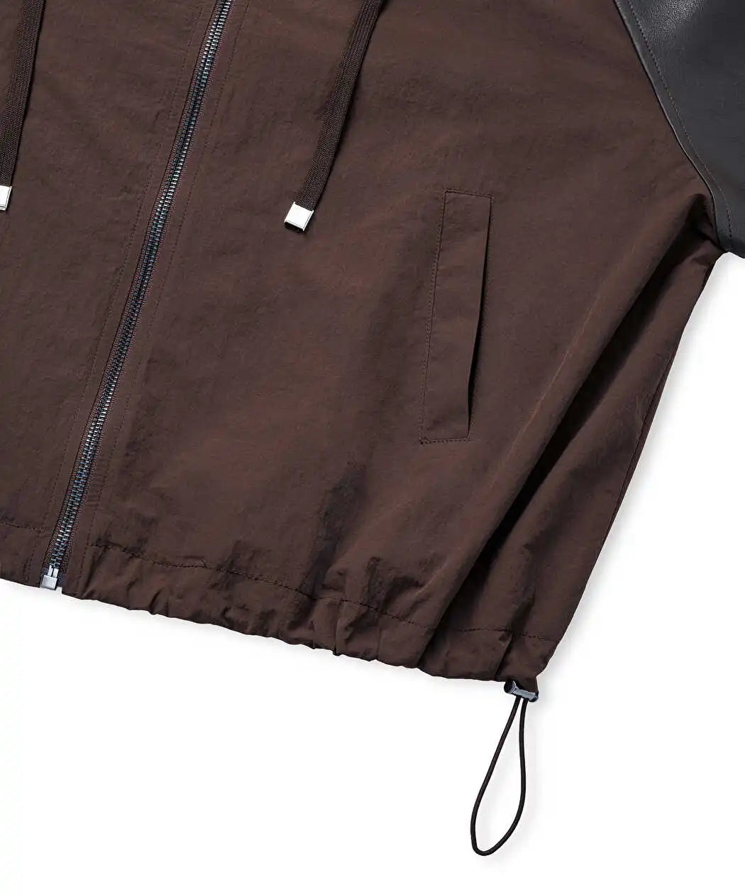 Kahverengi Kumaş Mix Colorblock Mont Iw6260012418074 | Ipekyol