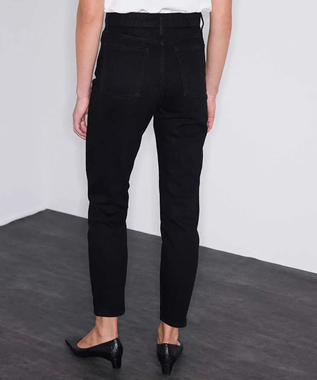 Siyah Mom Fit Jean Pantolon Iw6260018041001 | Ipekyol