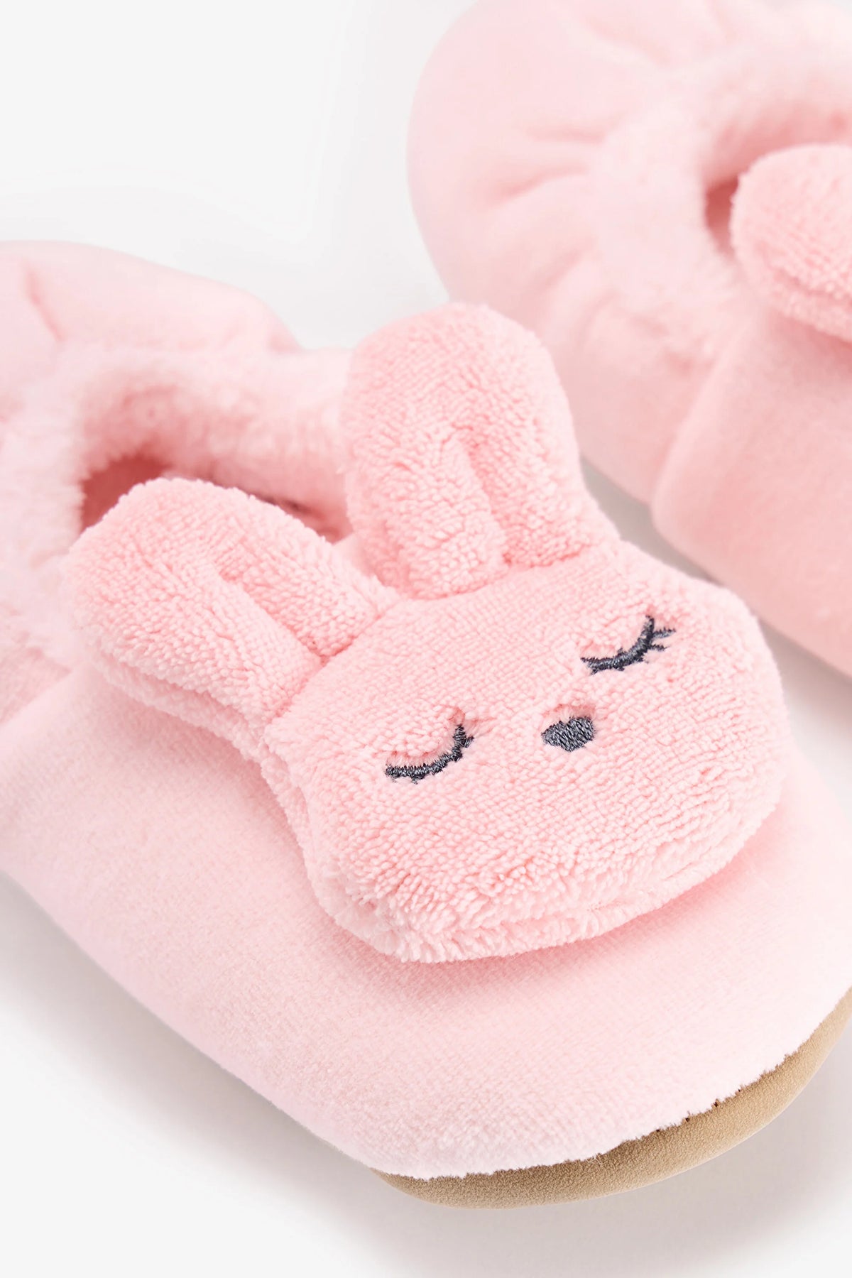 Kız Çocuk Pembe Sleepy Bunny Unicorn Desenli Patik