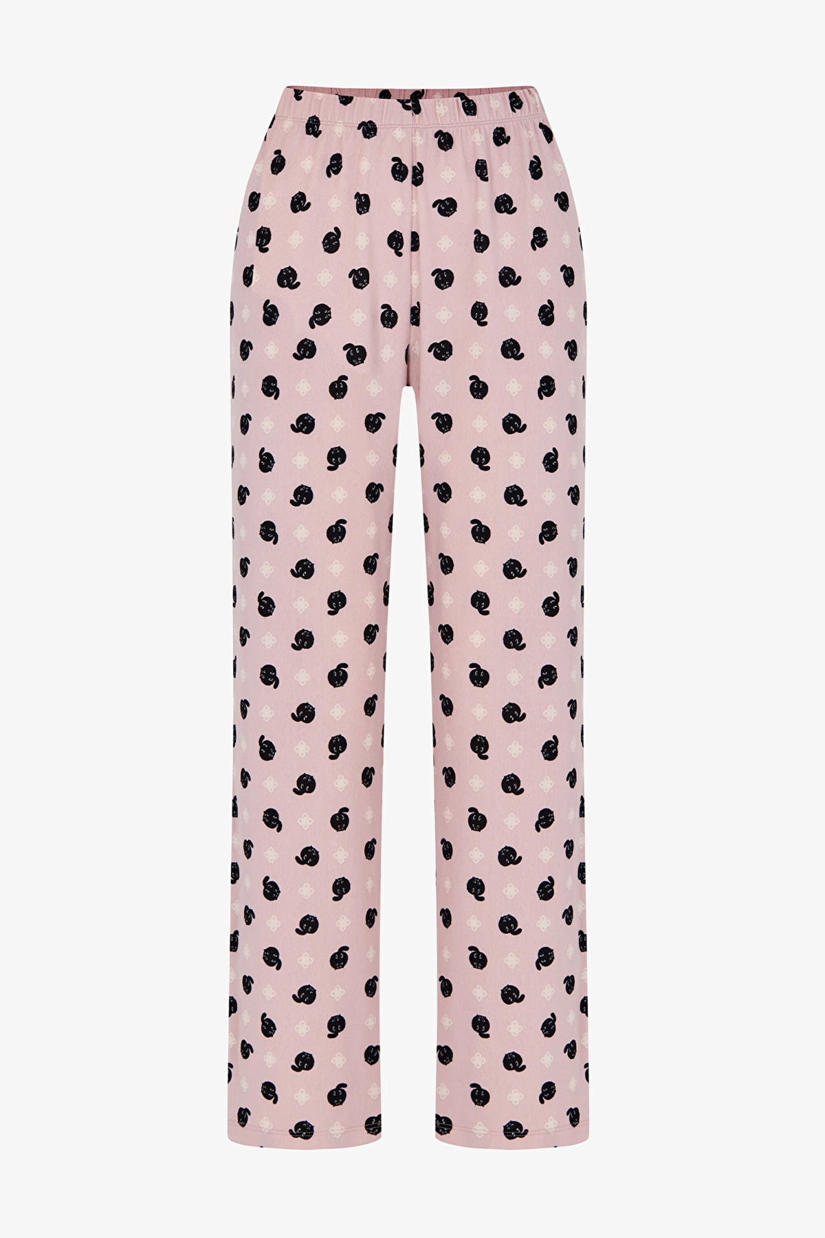 Lila Moody Baskılı Pijama Altı