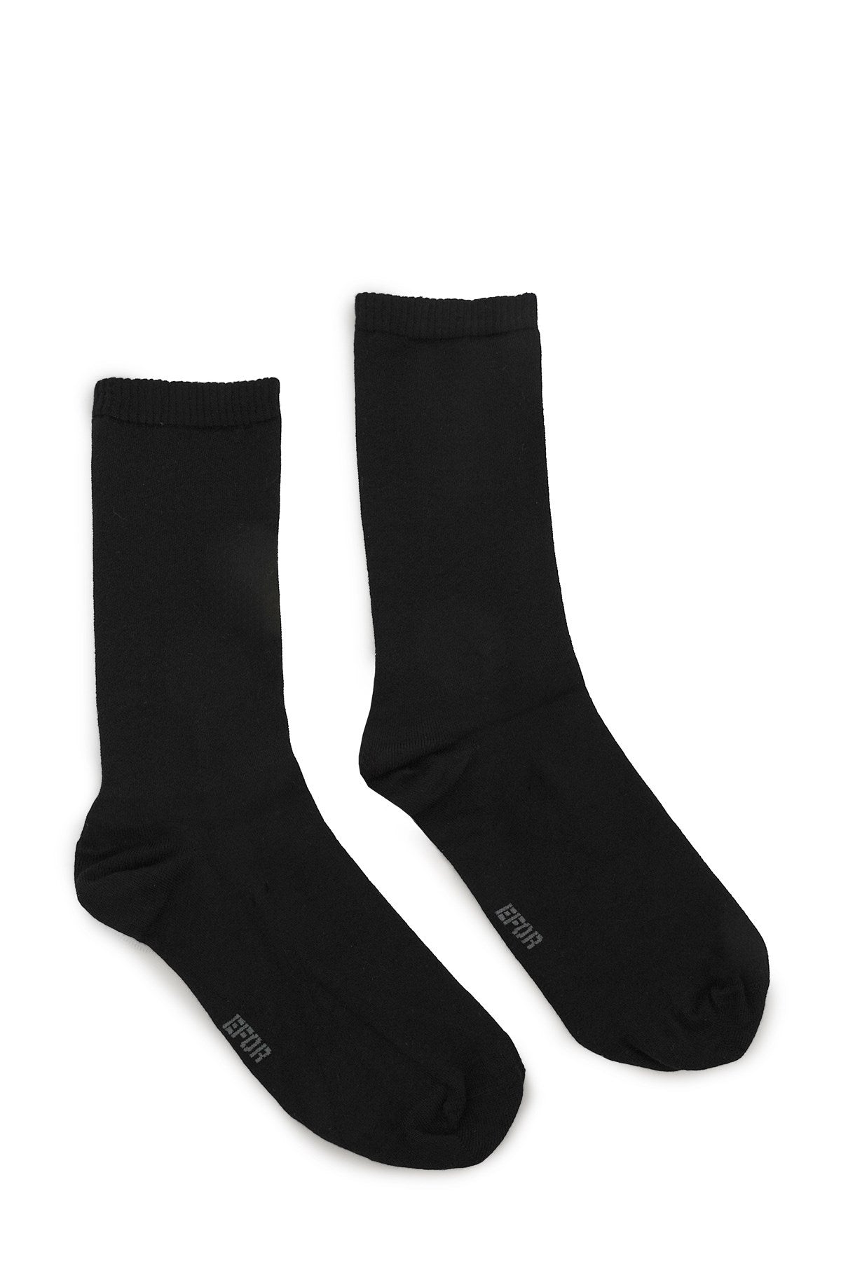 Esnek Nefes Alan Relaxed Lastiksiz Siyah Erkek Çorap