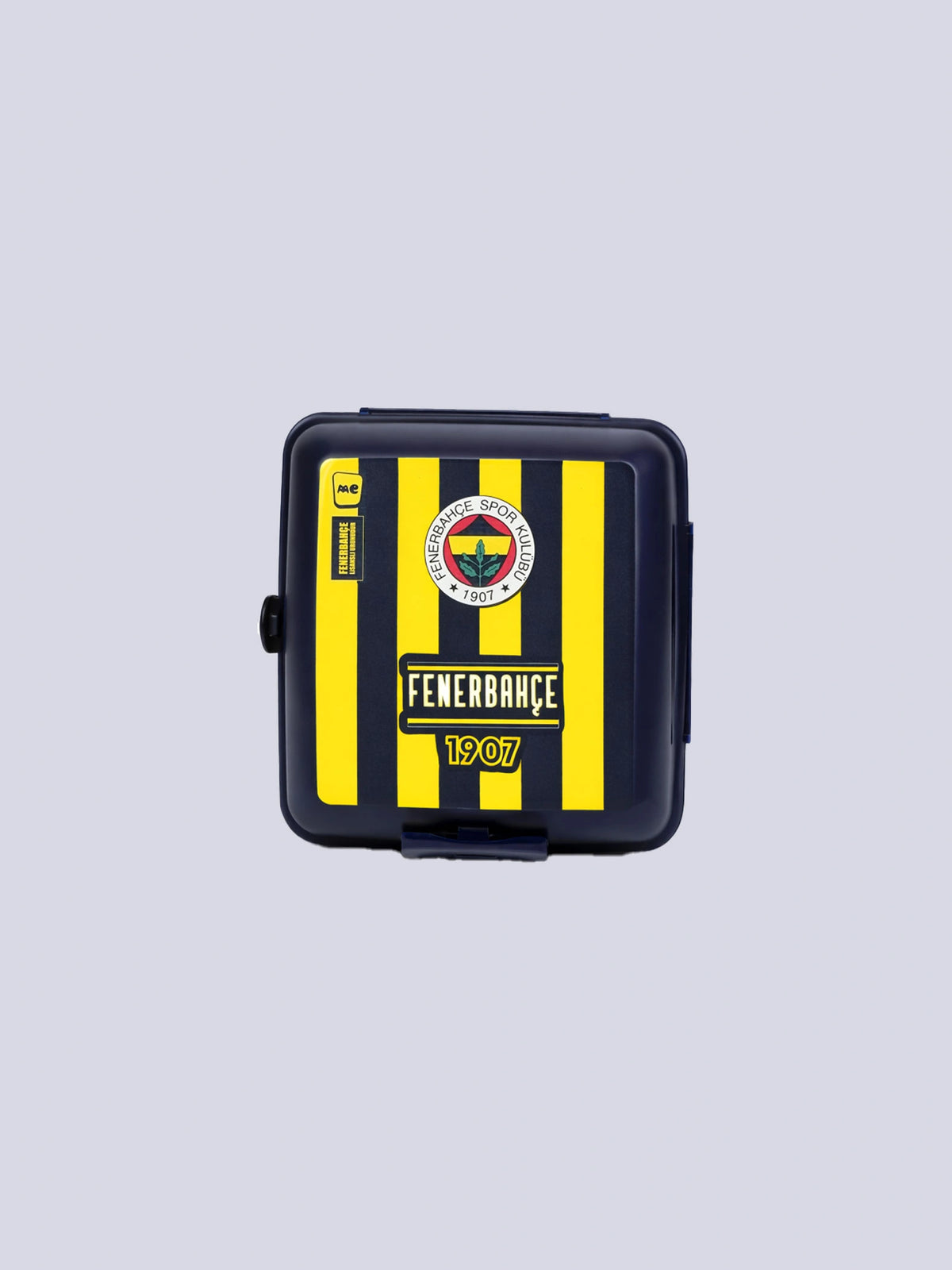 Fenerbahçe Sarı Lacivert Çubuklu Plastik Saklama Kabı