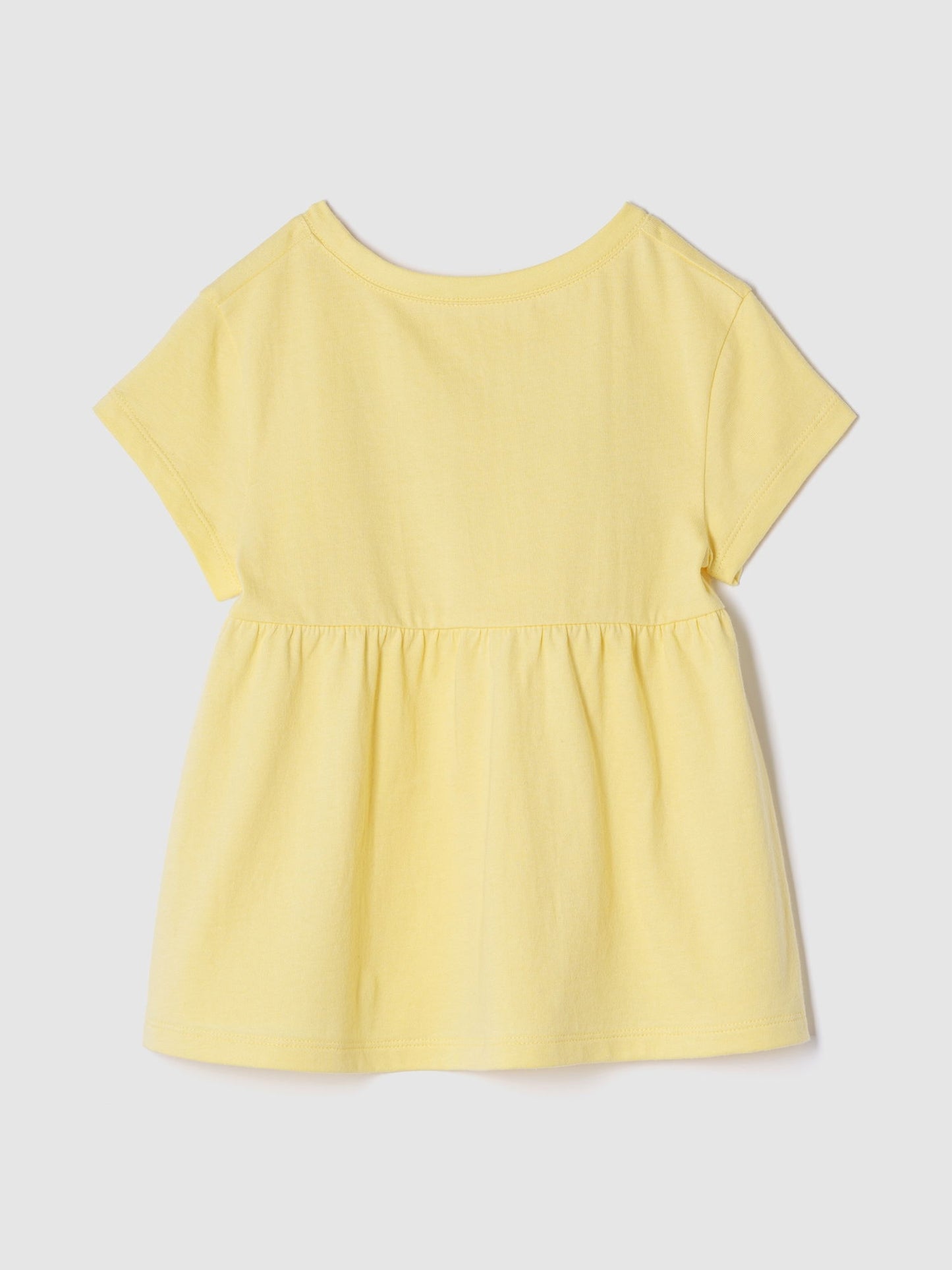 Sarı Babydoll Tunik Üst