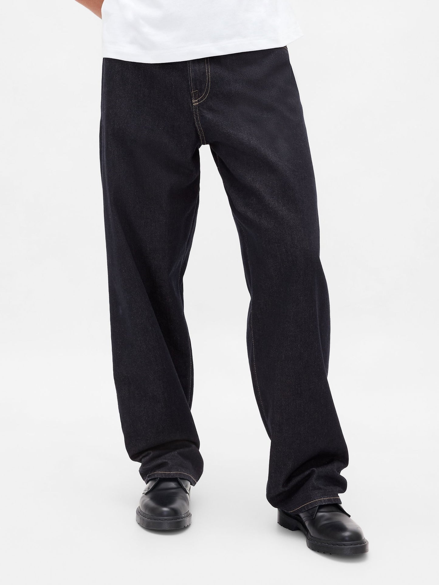 Koyu Mavi Extra Baggy Jean Pantolon
