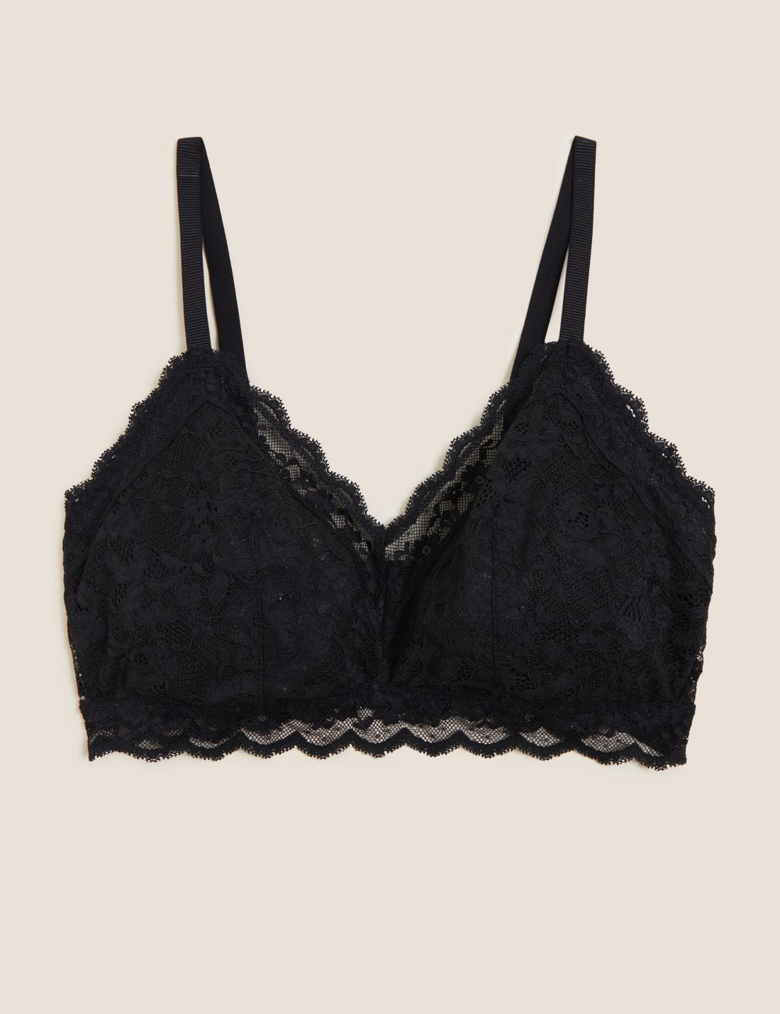 Dantel Detaylı Balensiz Bralet