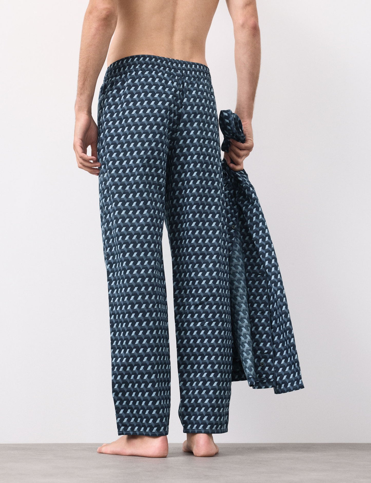 Pamuk Karışımlı Pijama Üstü