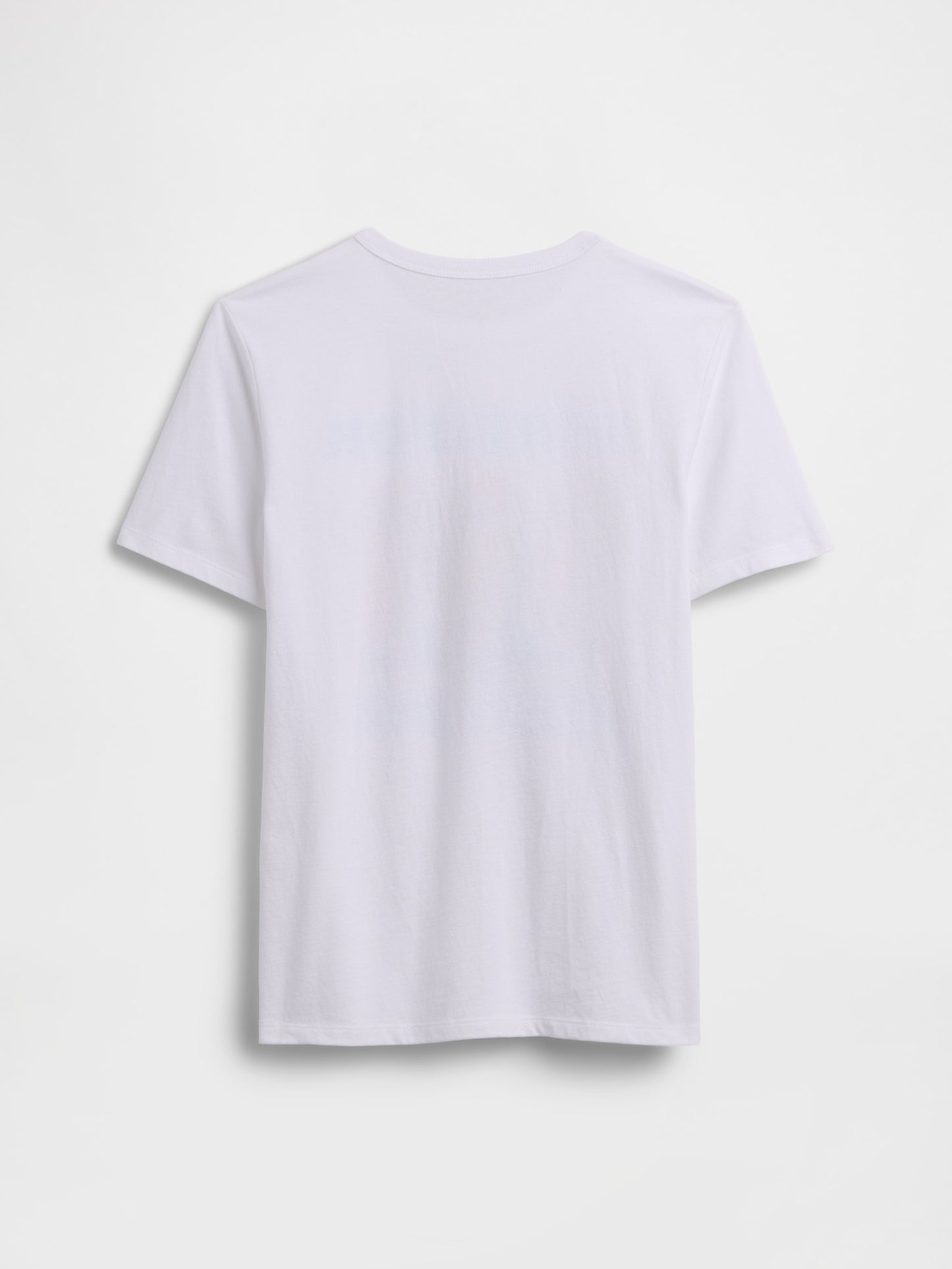 Beyaz Grafik Baskılı T-shirt