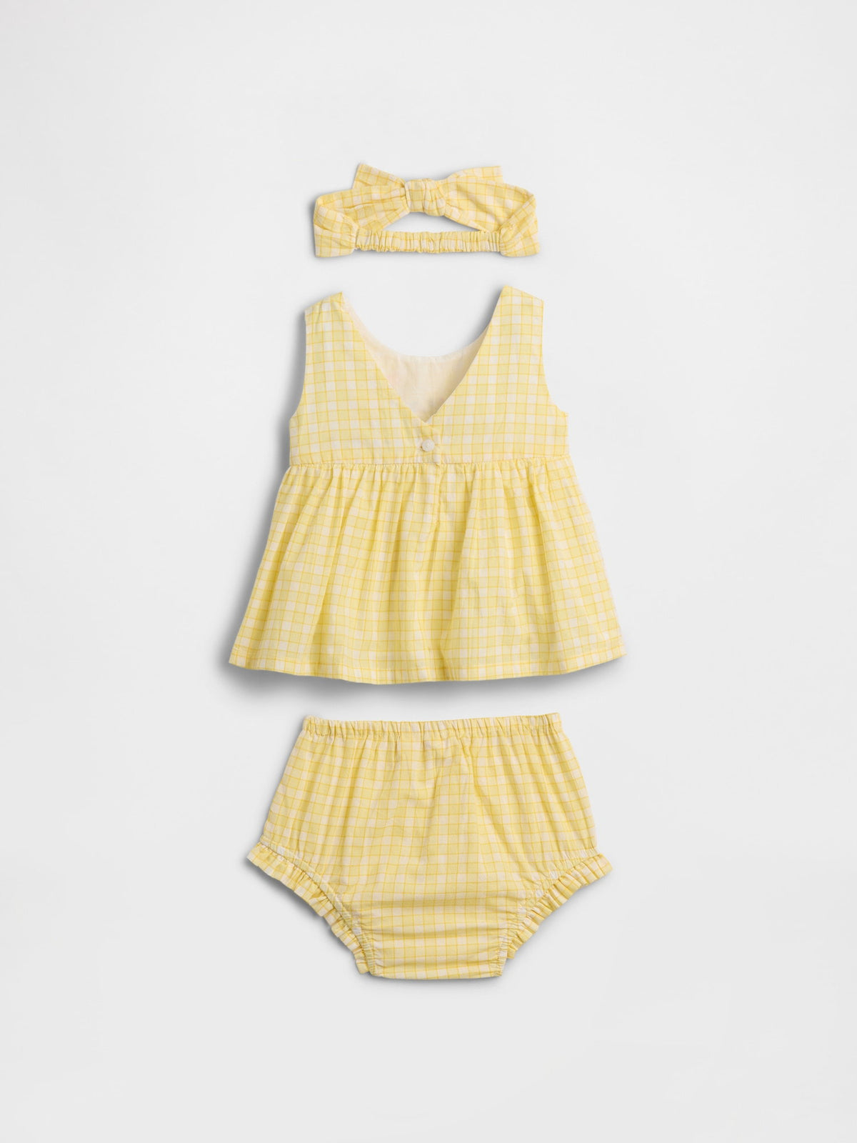 Sarı Three-piece Outfit Set