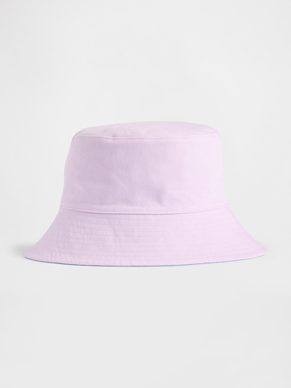 Açık Mavi Reversible Denim Bucket Şapka