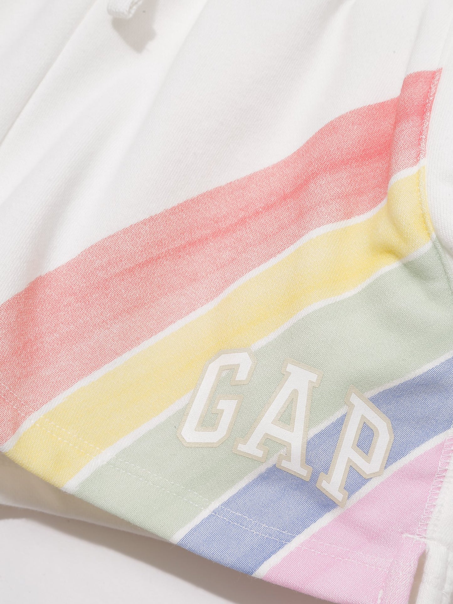 Beyaz Gap Logo Pull-on Şort