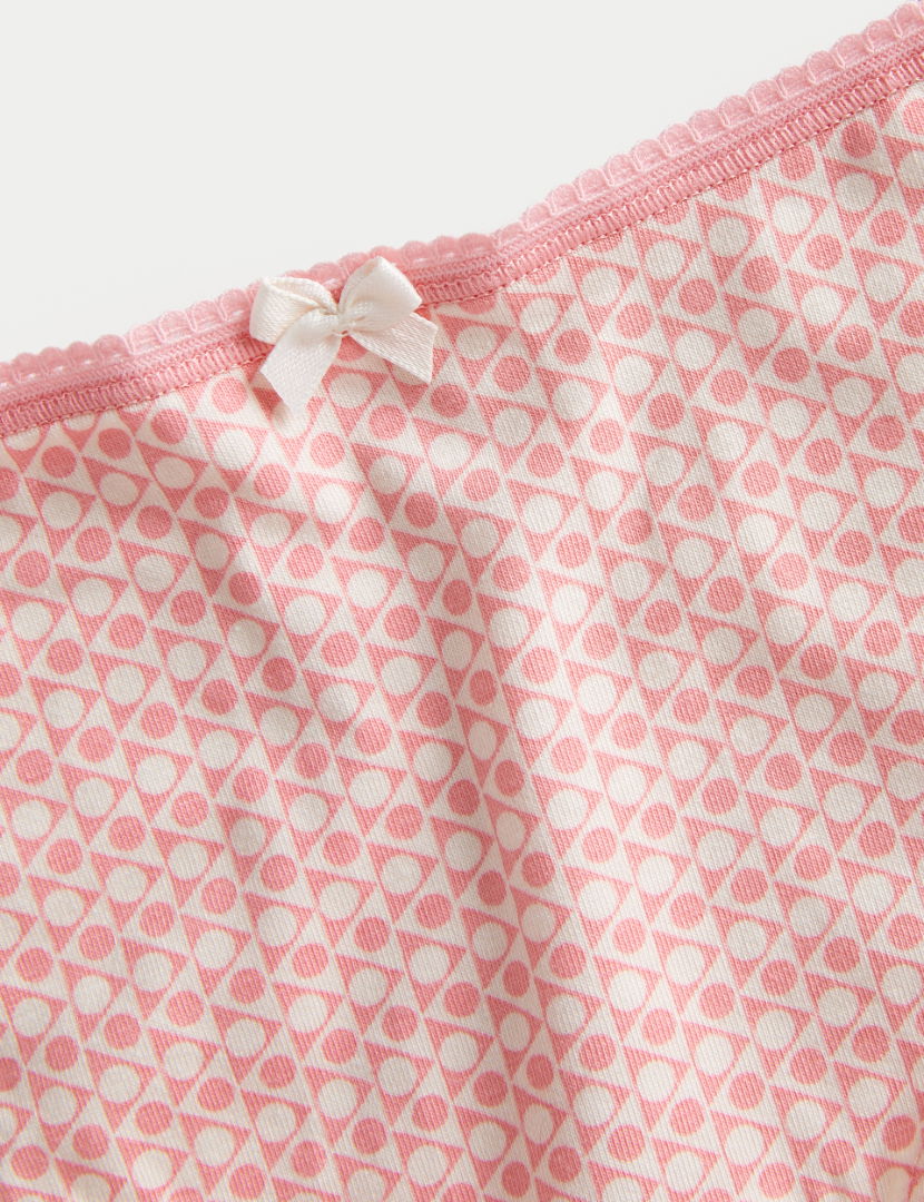 5'li Cotton Lycra:registered: High Leg Külot Seti