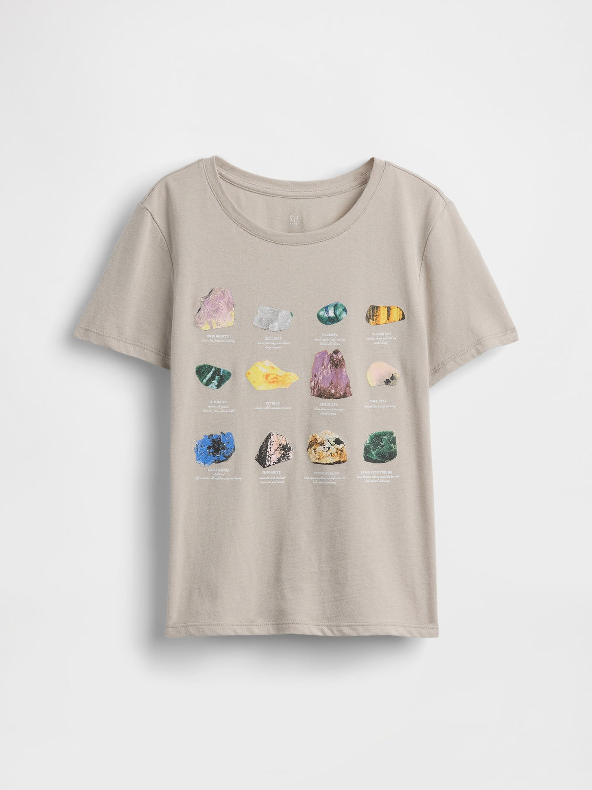 Beyaz Grafik Baskılı T-shirt