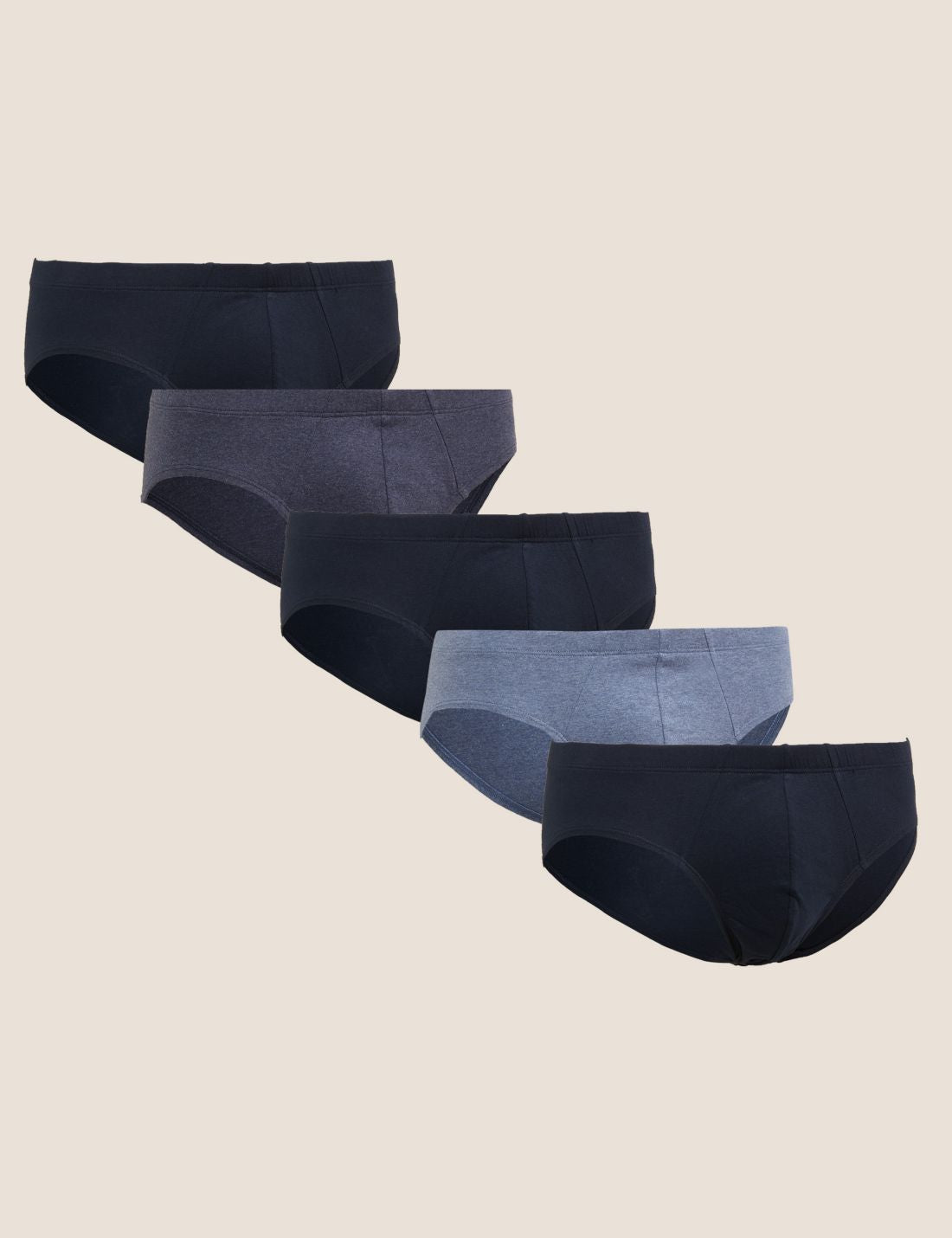 Saf Pamuklu 5'li Nefes Alabilir:trade_mark: Slip Külot Seti
