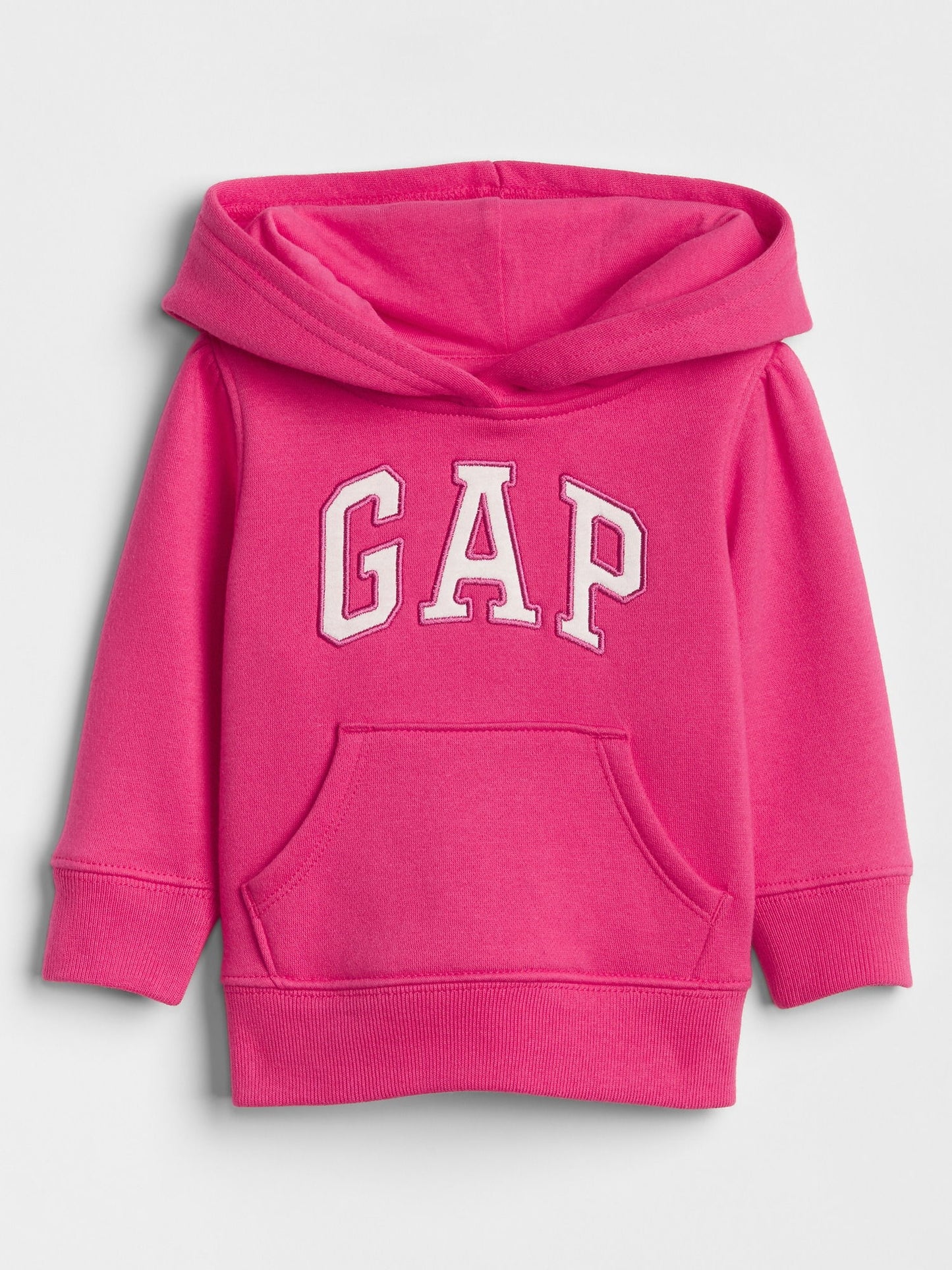 Pembe Gap Logo Kapüşonlu Sweatshirt