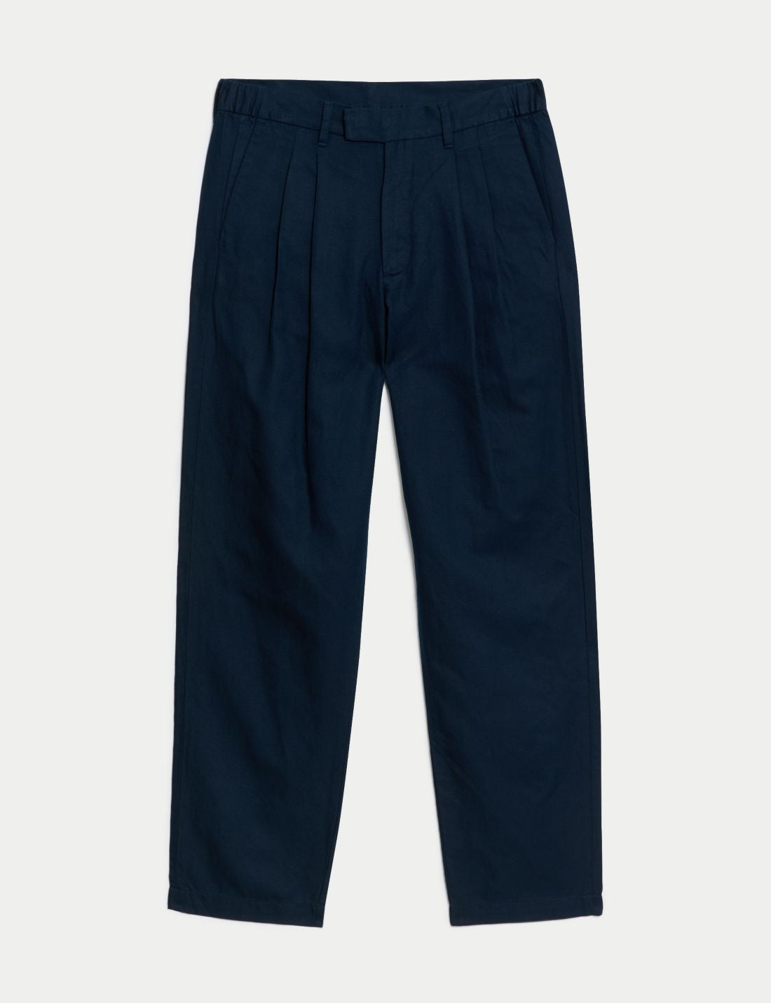 Tapered Fit Keten Pantolon