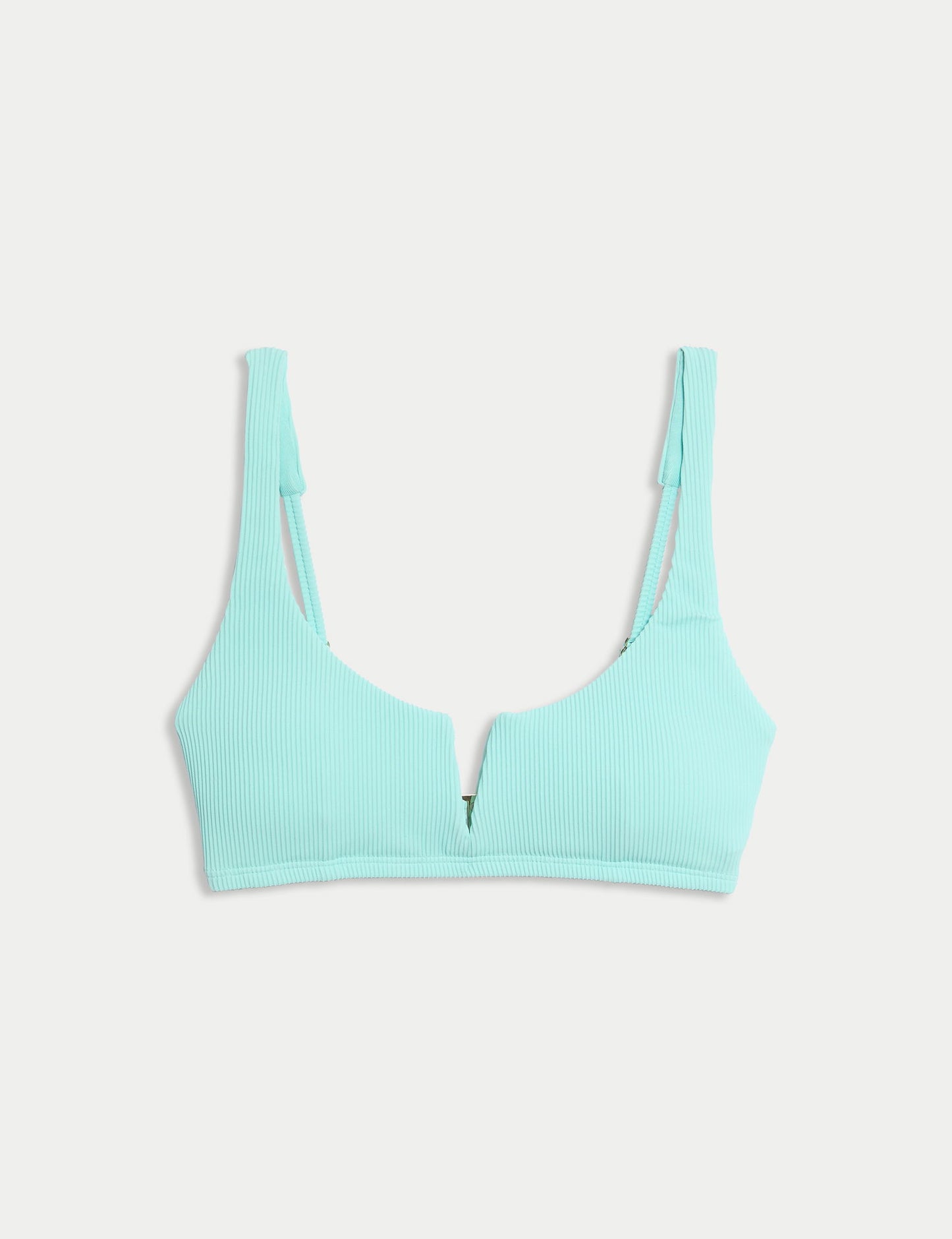 Dokulu V Yaka Bikini Üstü
