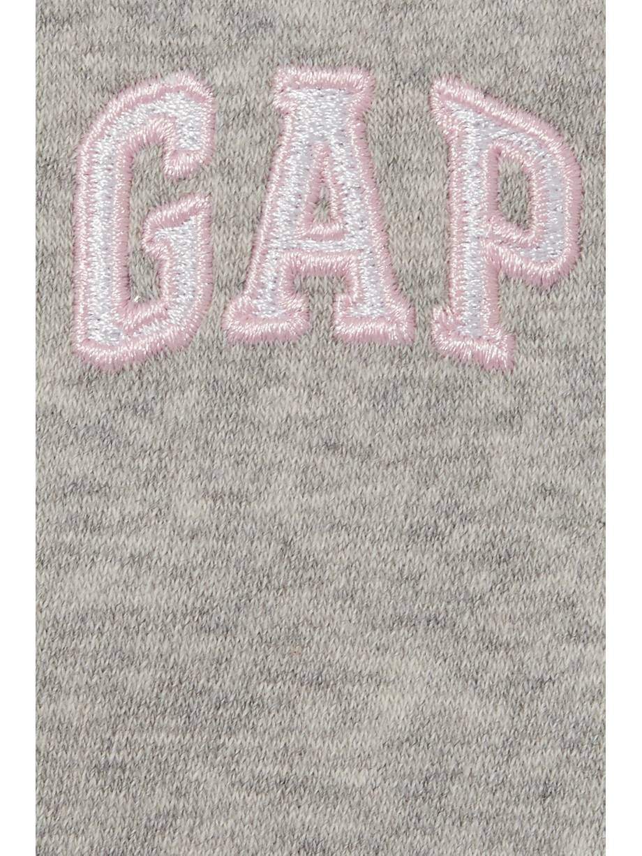 Gri Gap Logo Fleece Eşofman Altı
