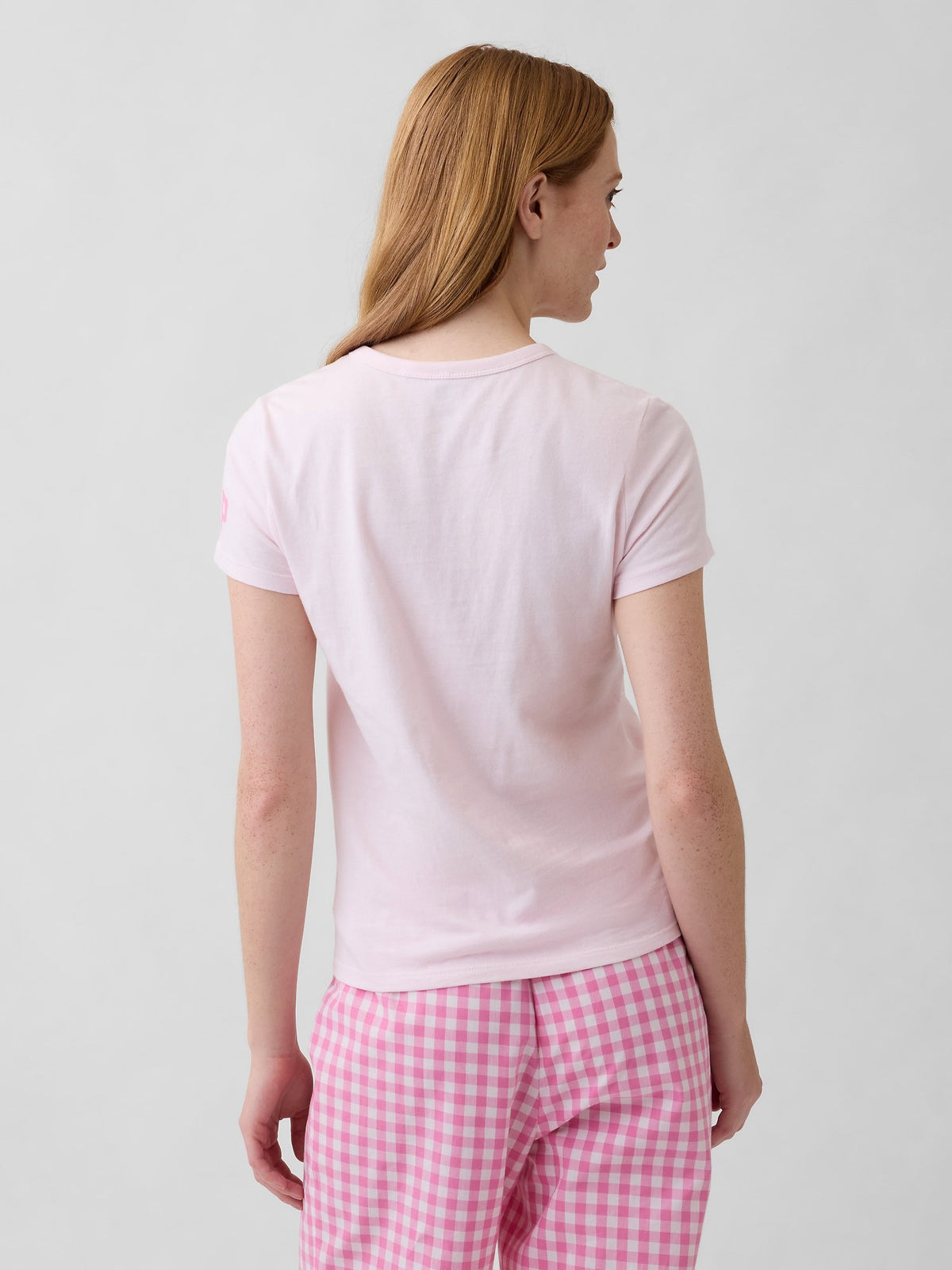 Açık Pembe Favorite Grafik T-shirt