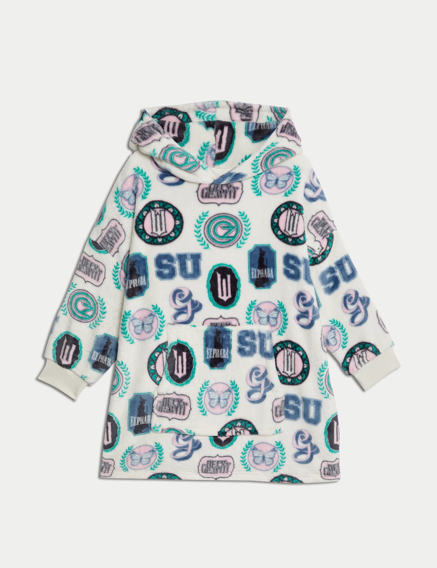 Wicked™ Oversize Pelüş Hoodie