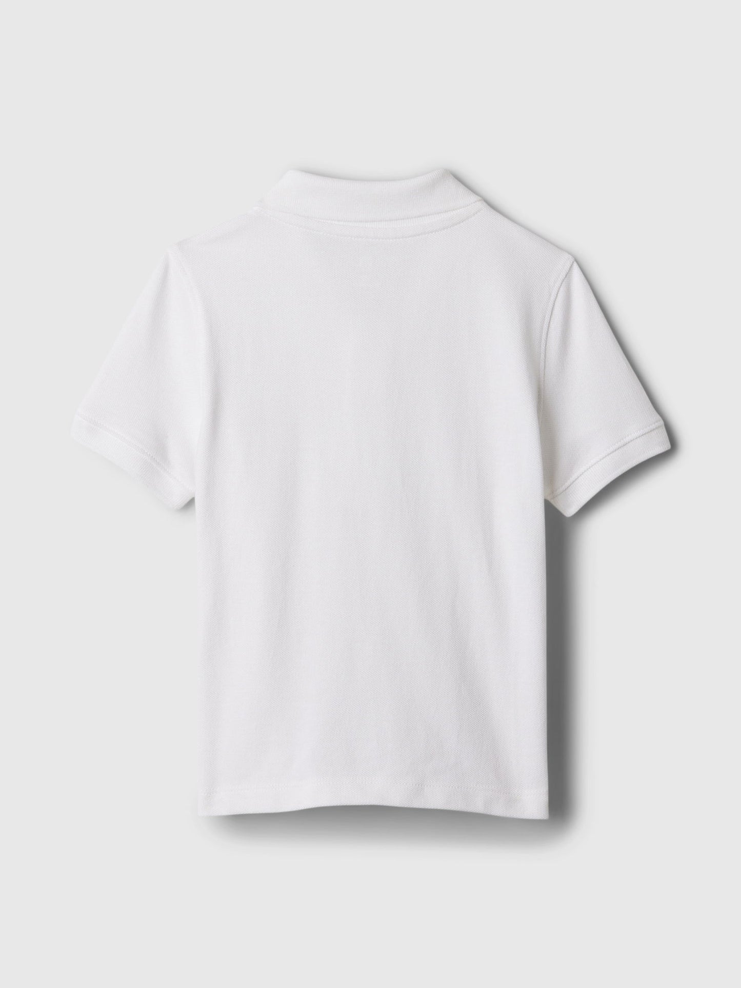 Beyaz Brannan Bear Işlemeli Pique Polo Yaka T-shirt
