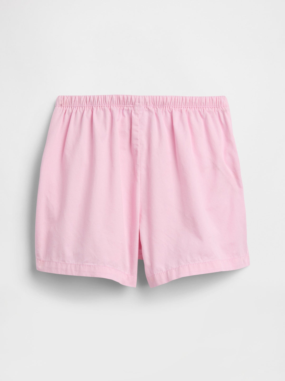 Pembe Relaxed Pull-on Keten Karışım Şort