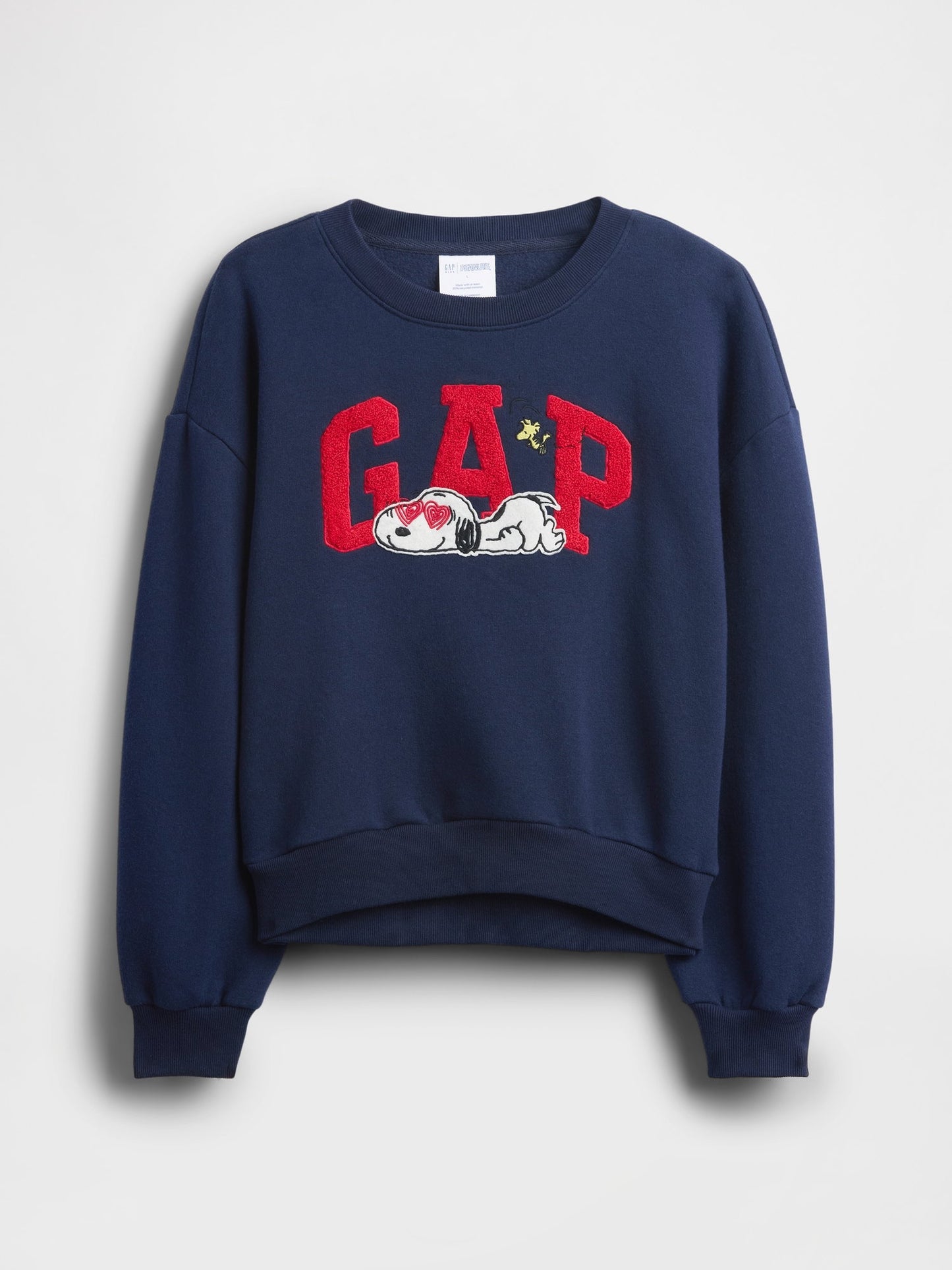 Lacivert Vintagesoft Snoopy Logo Sweatshirt