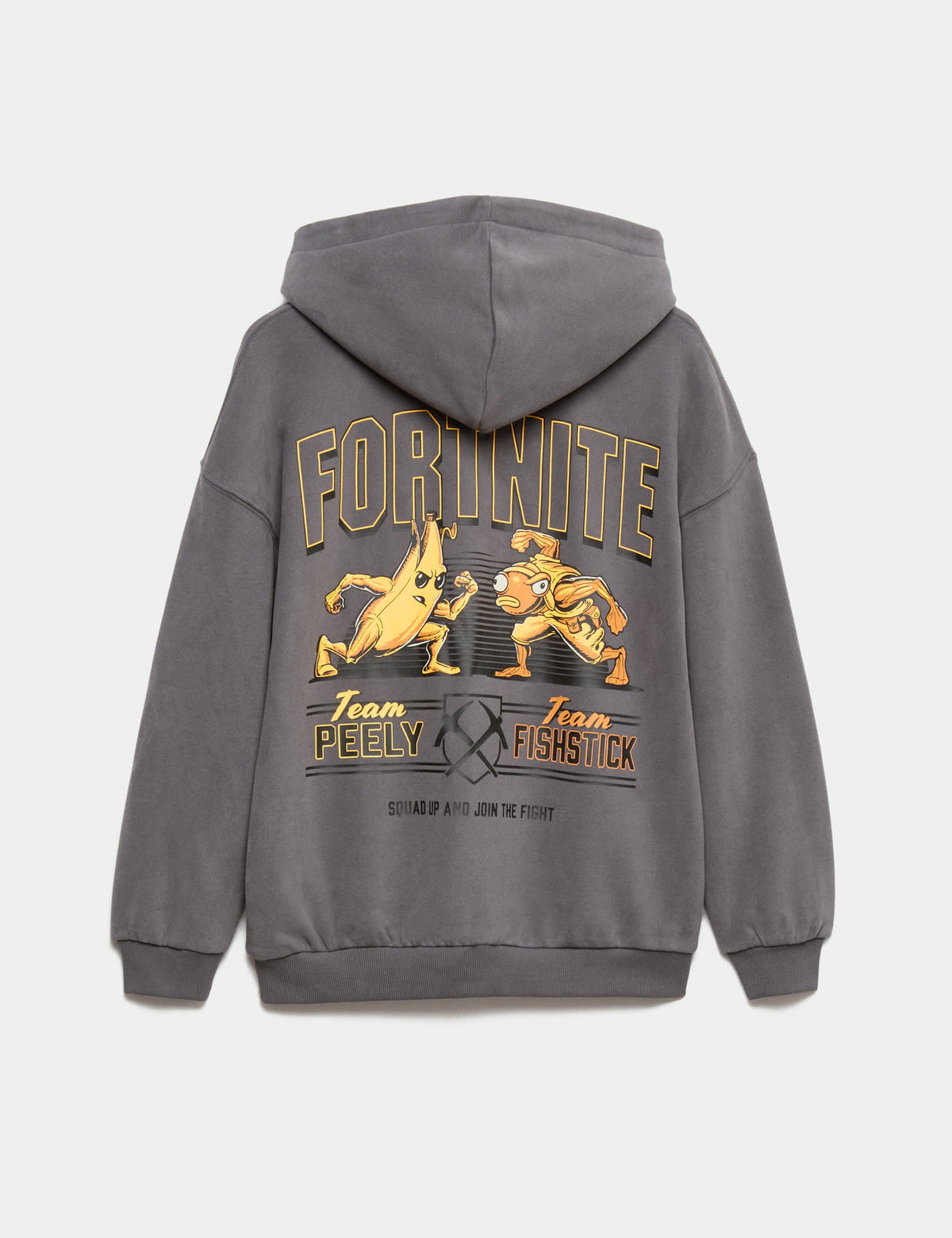 Fortnite™ Baskılı Saf Pamuklu Kapüşonlu Sweatshirt