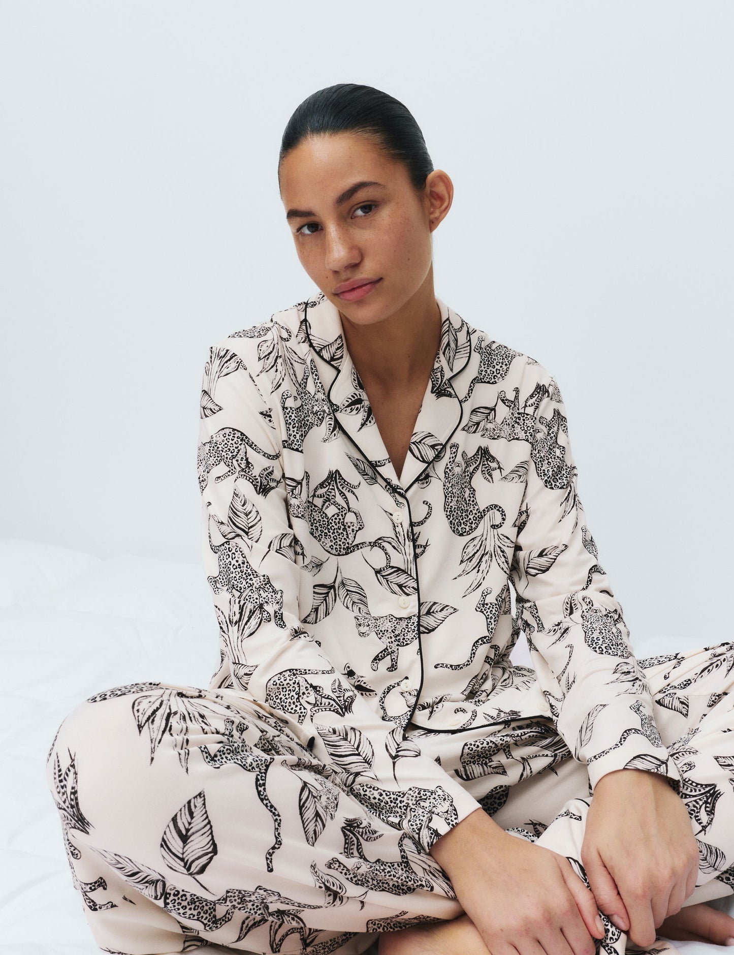 Soft Touch Baskılı Pijama Takımı