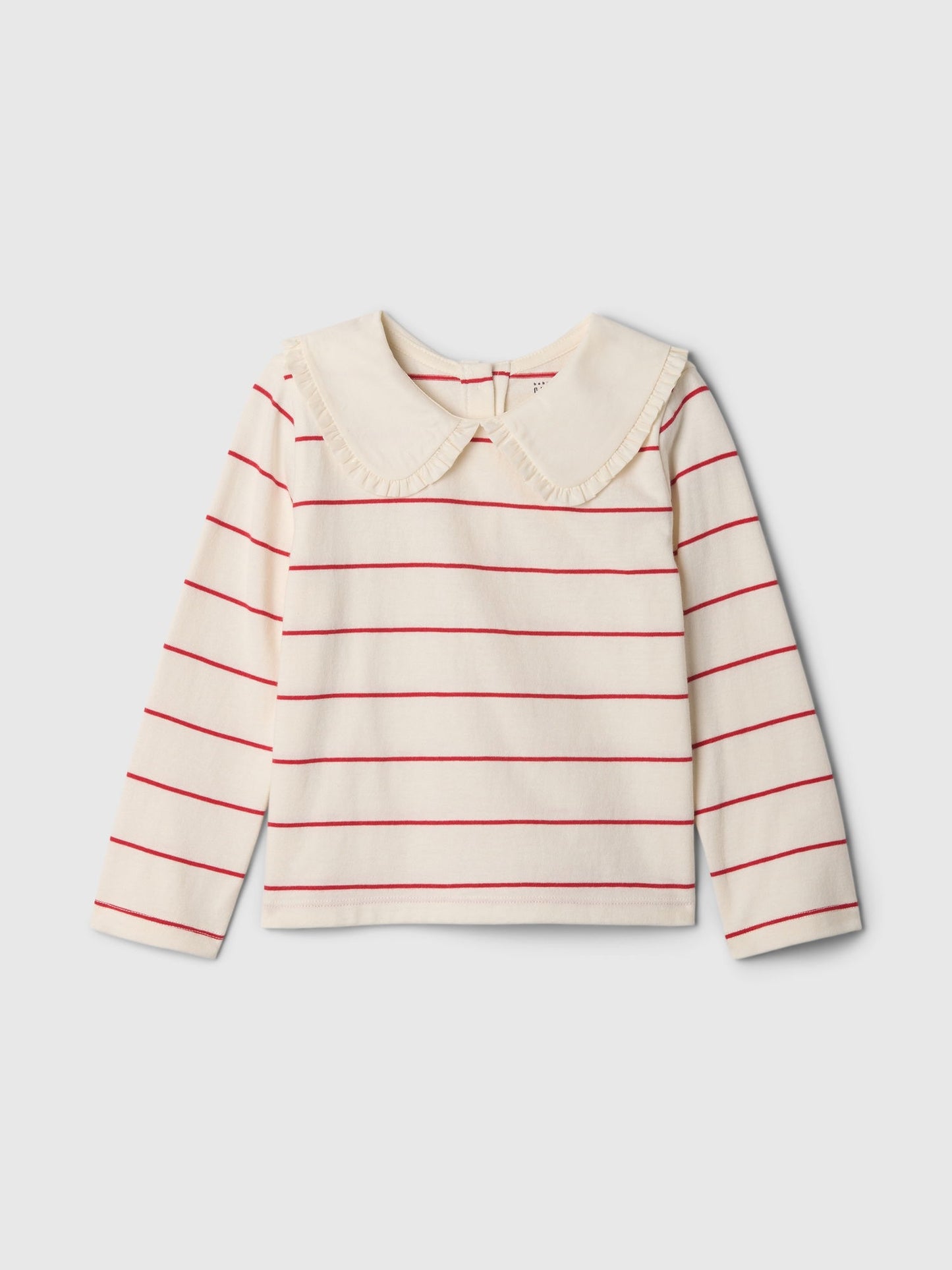 Bej Fırfır Kollu T-Shirt