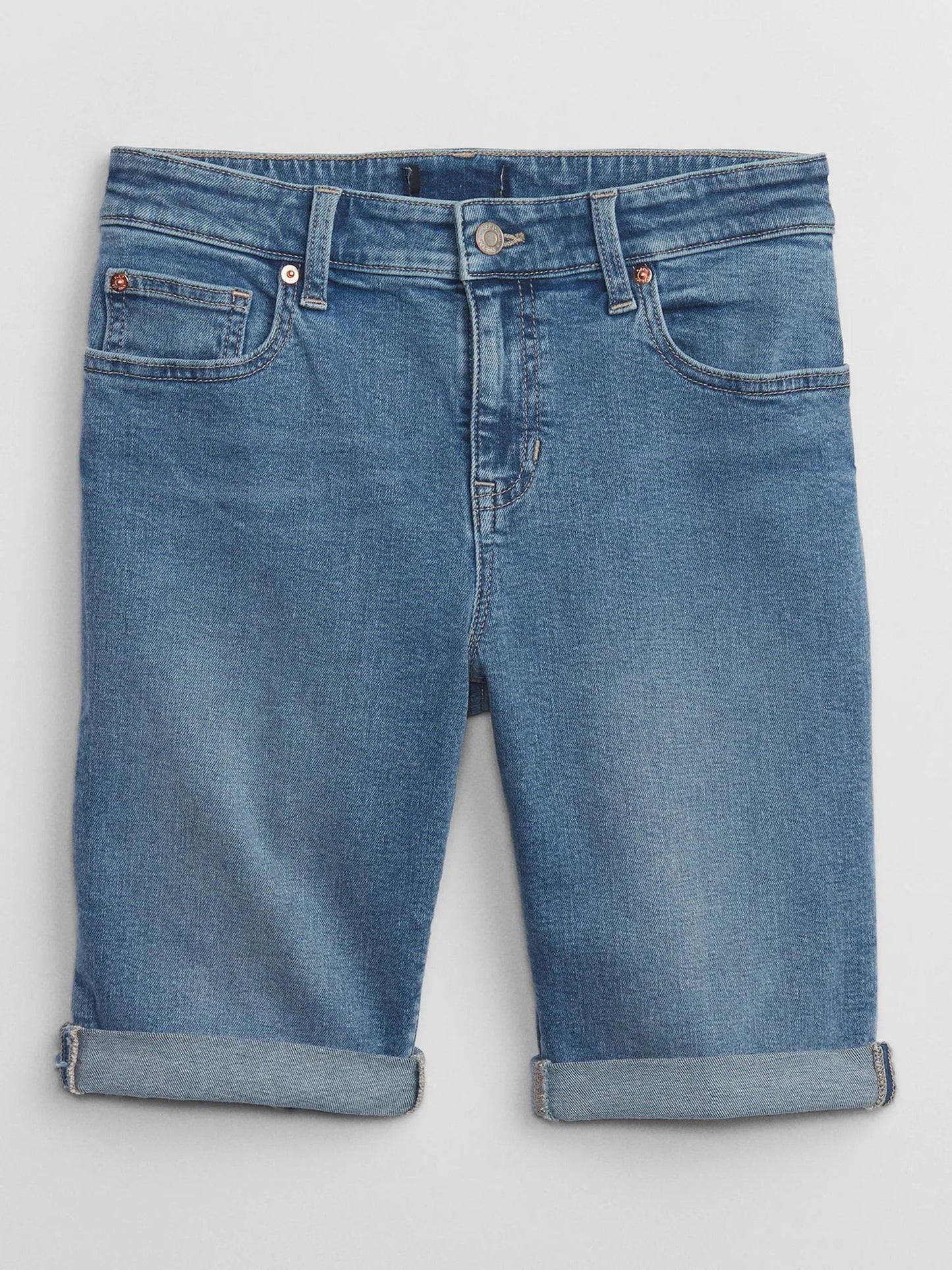 Mavi Mid Rise Washwell™ Jean Bermuda Şort