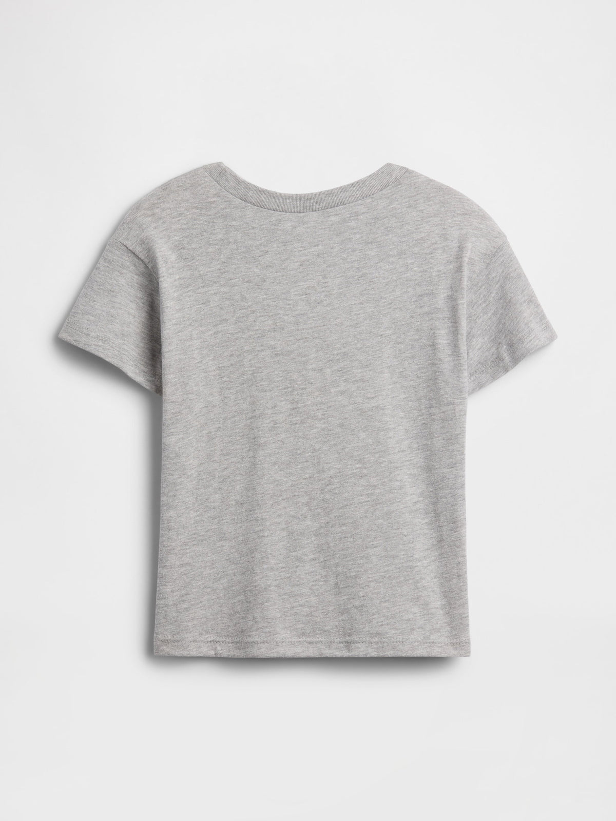 Gri Grafik Baskılı T-shirt
