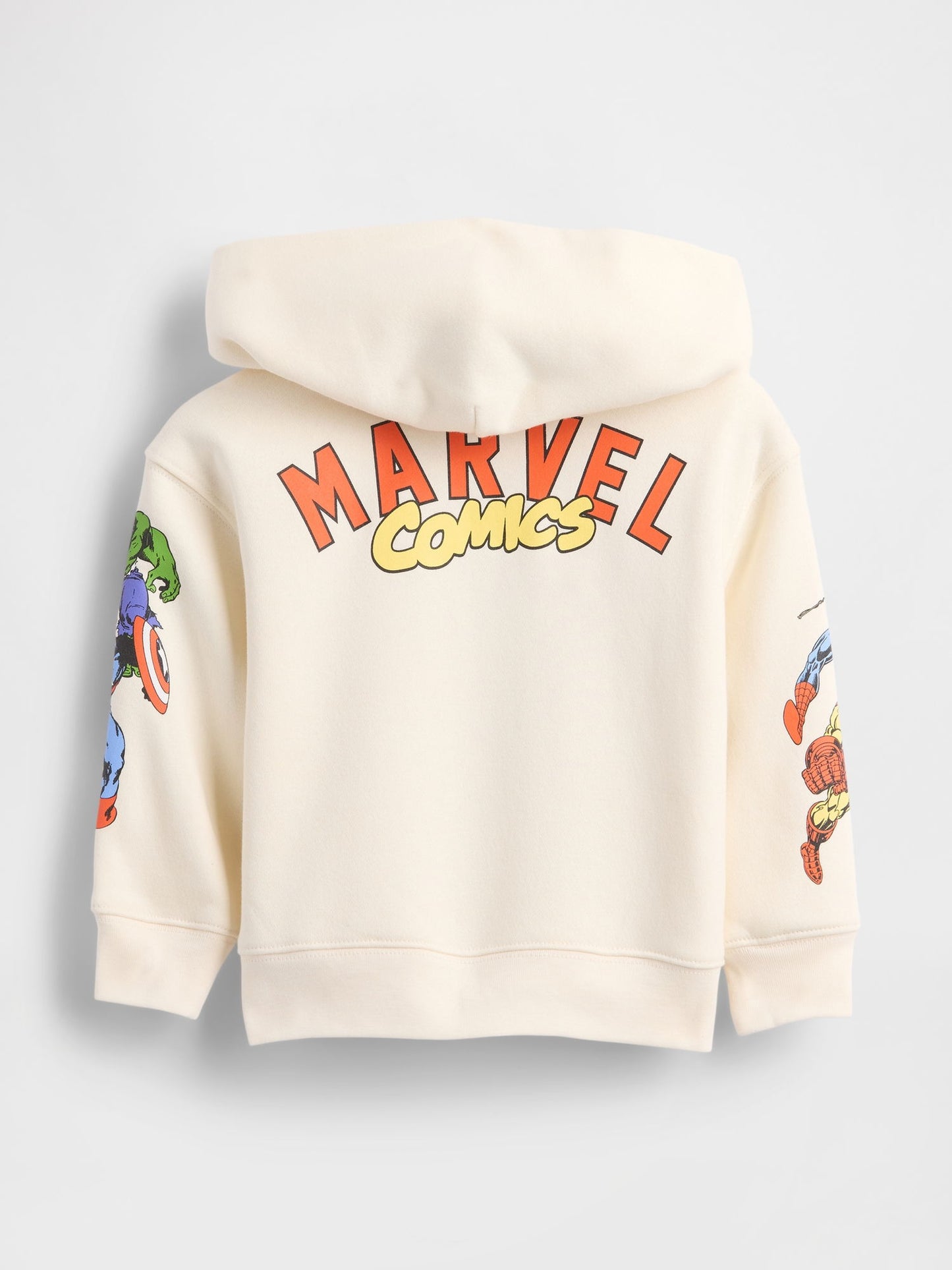 Kırık Beyaz Vintagesoft Marvel Gap Logo Fermuarlı Sweatshirt
