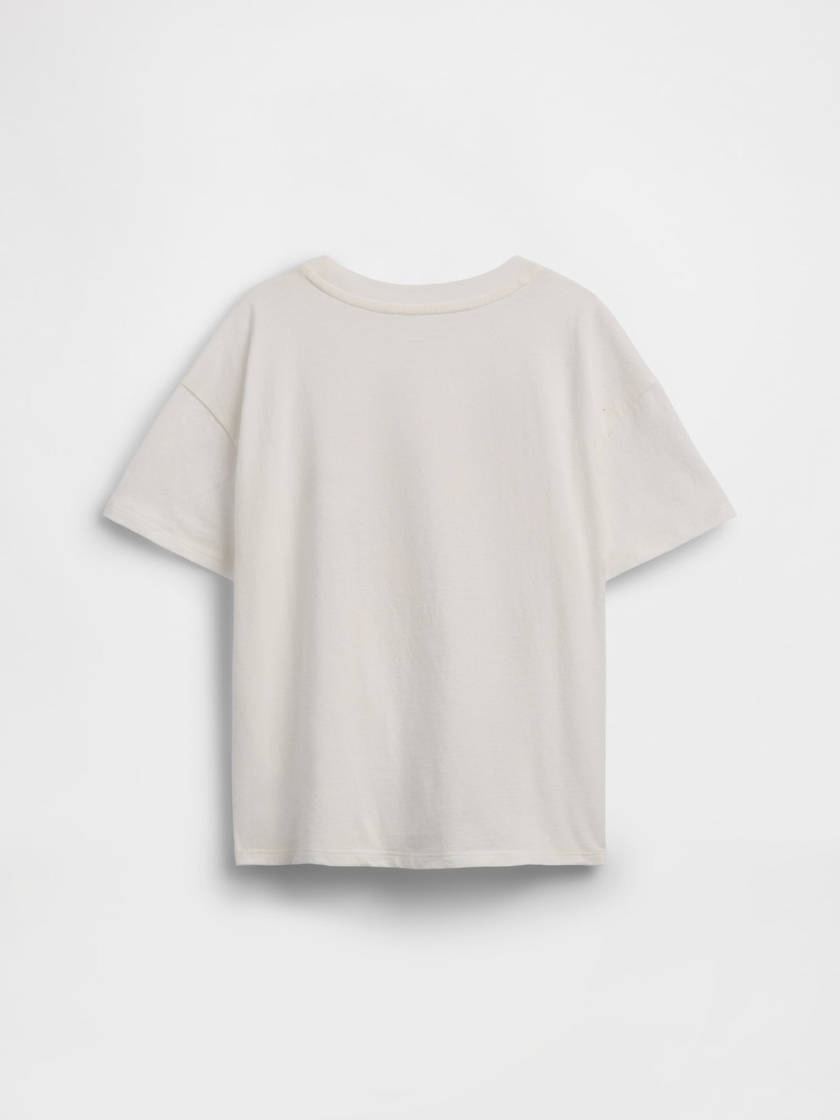Açık Mavi Relaxed Grafik Baskılı T-shirt