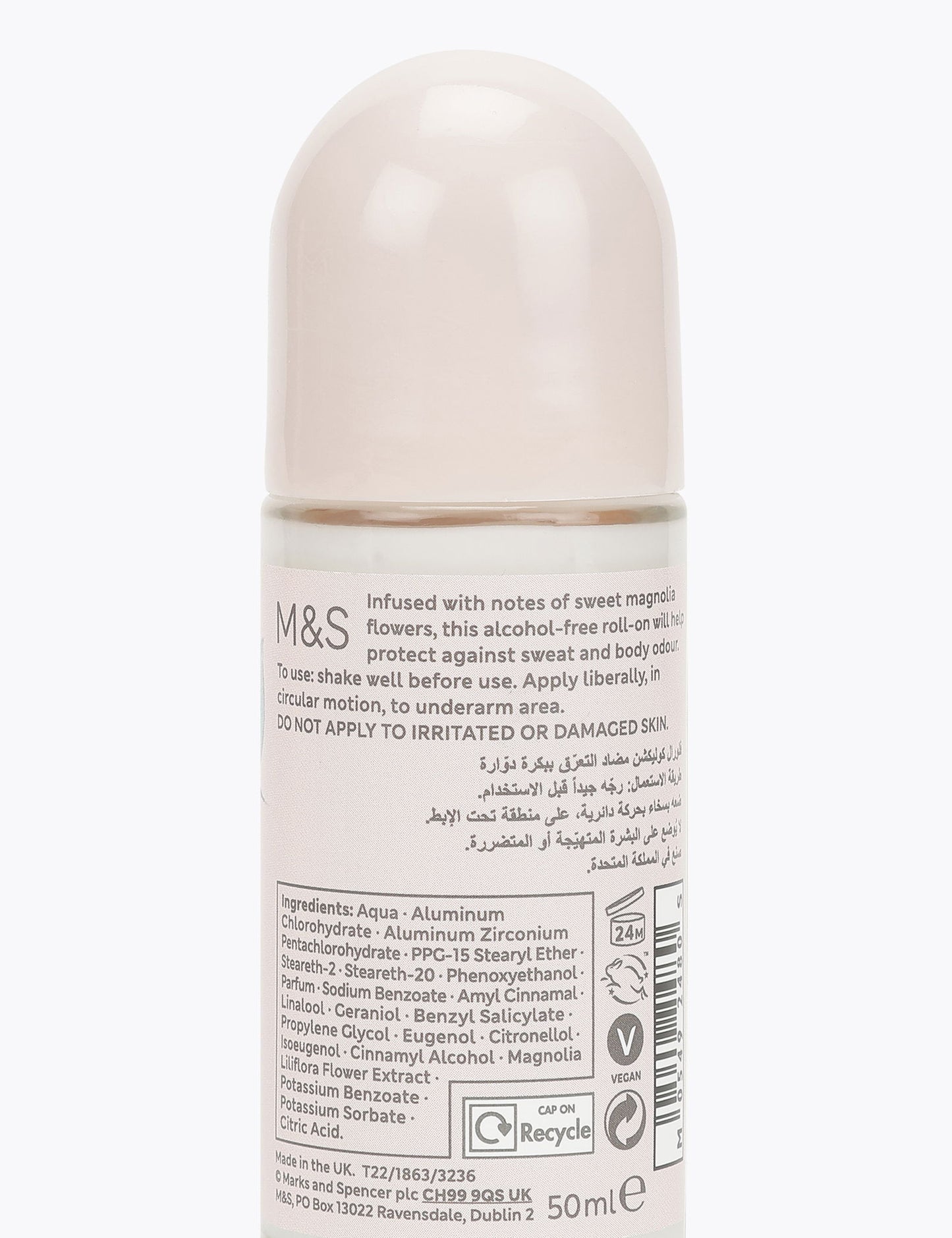 Manolya Kokulu Roll-on Deodorant 50 Ml