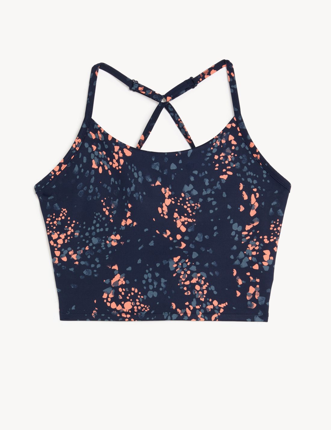 Regular Fit Askılı Crop Top