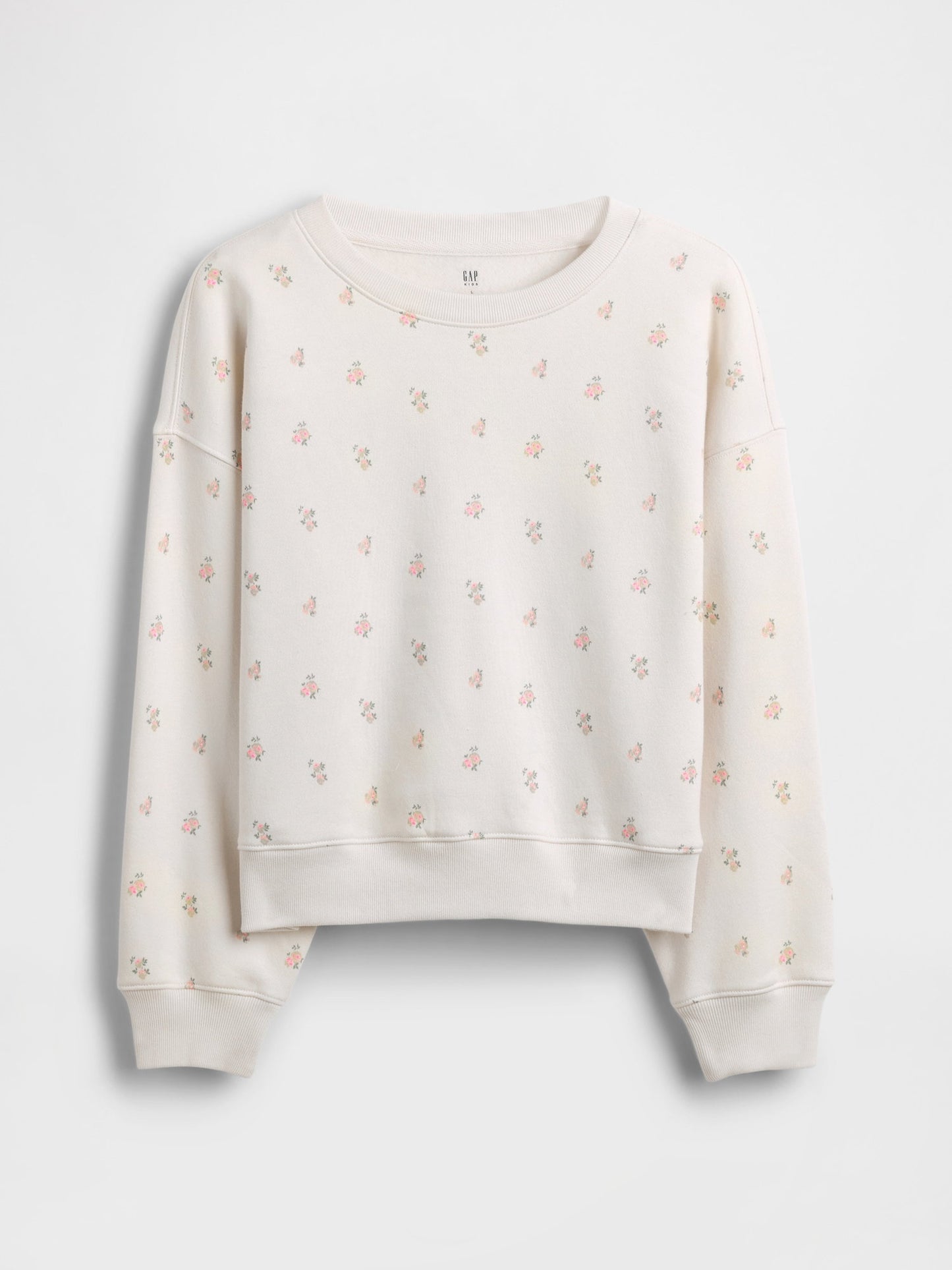 Kırık Beyaz Vintagesoft Wedge Crewneck Sweatshirt